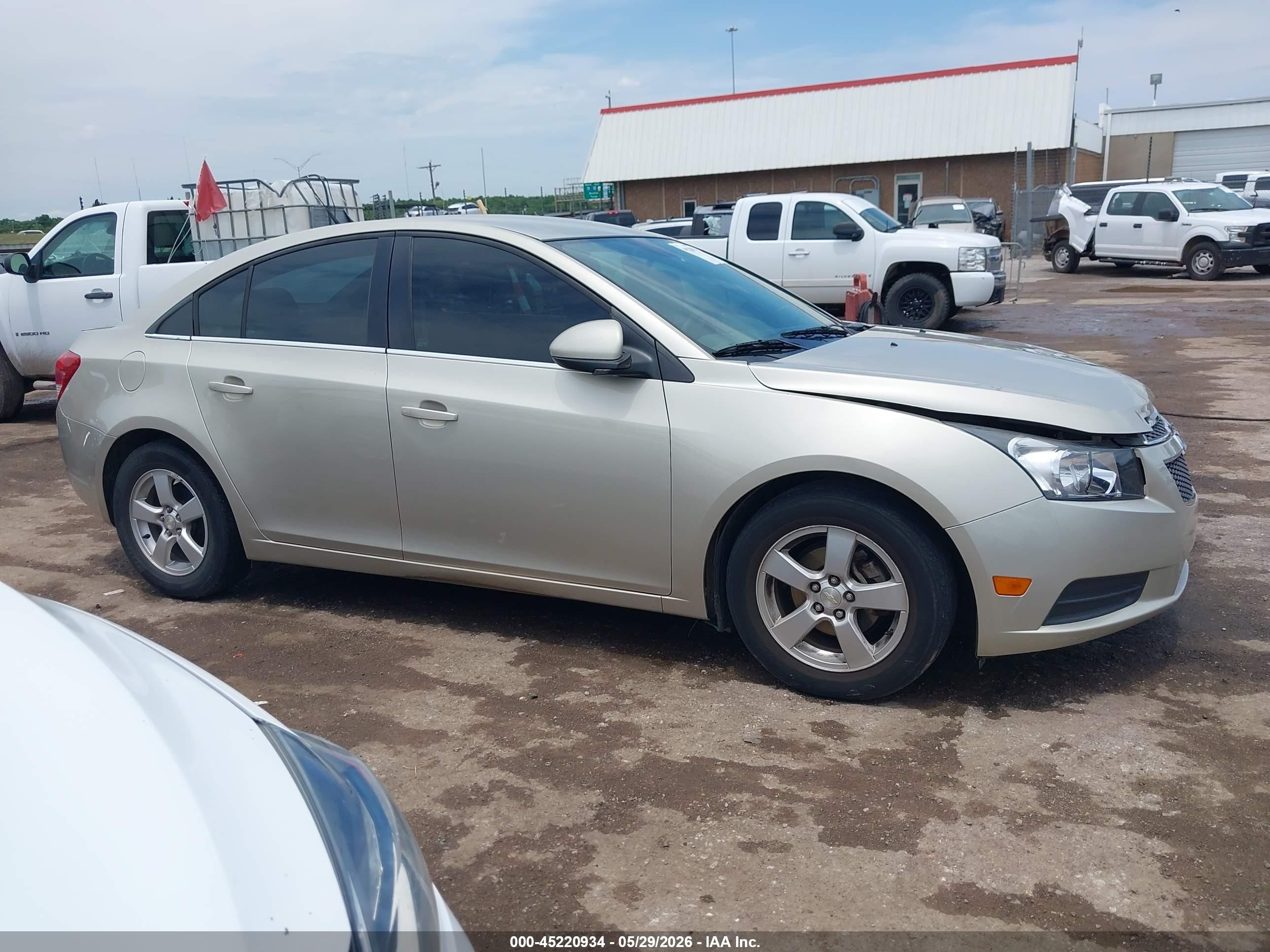 2014 Chevrolet Cruze 1lt Auto Tan vin: 1G1PC5SB1E7369782
