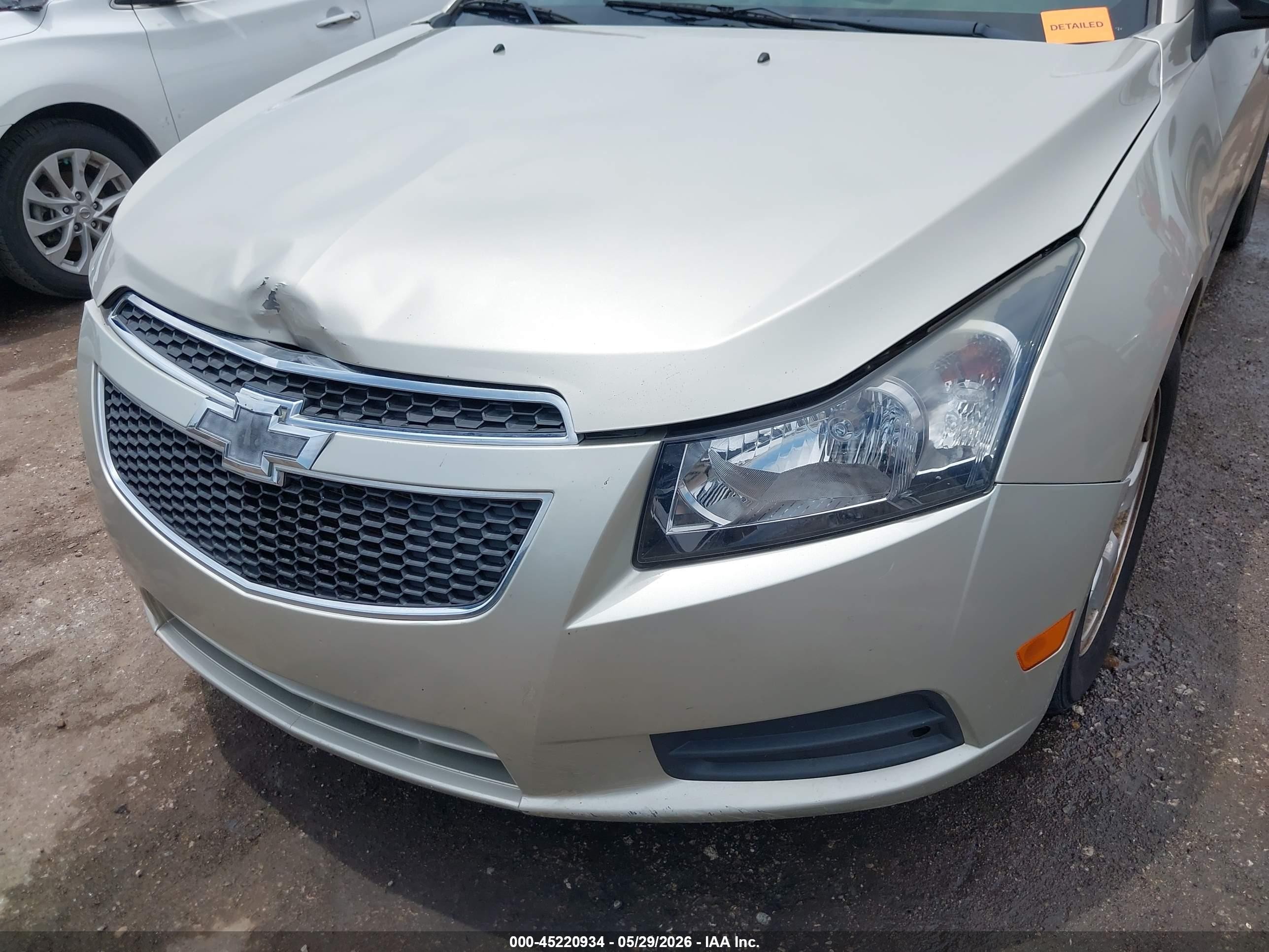 2014 Chevrolet Cruze 1lt Auto Tan vin: 1G1PC5SB1E7369782