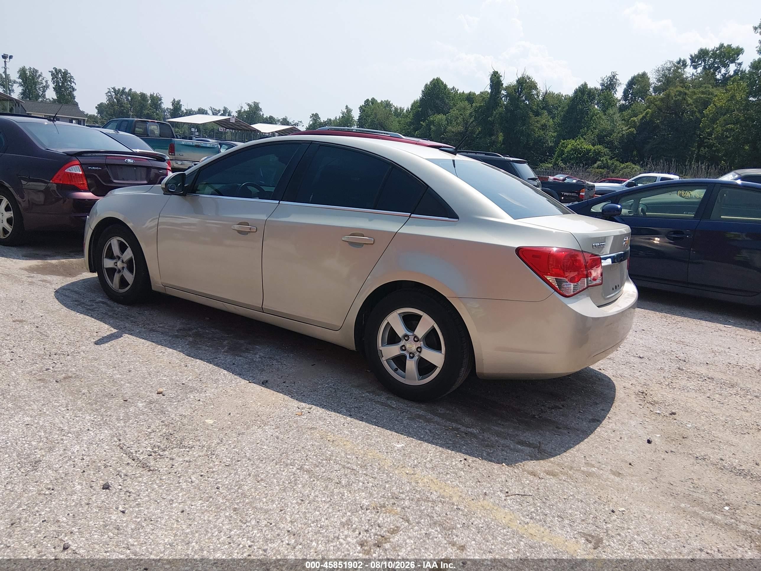 2014 Chevrolet Cruze 1lt Auto Champagne vin: 1G1PC5SB1E7418852