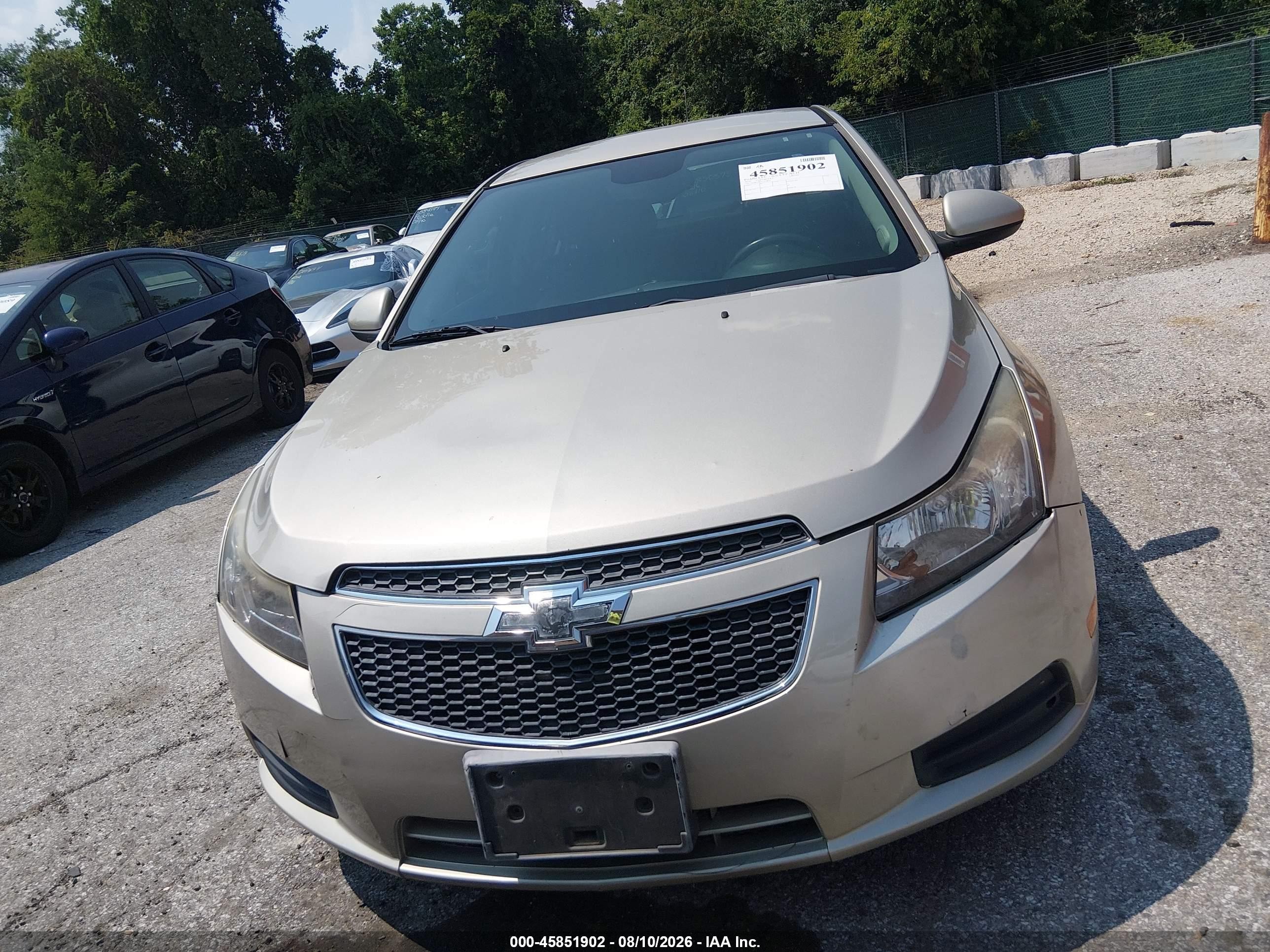 2014 Chevrolet Cruze 1lt Auto Champagne vin: 1G1PC5SB1E7418852