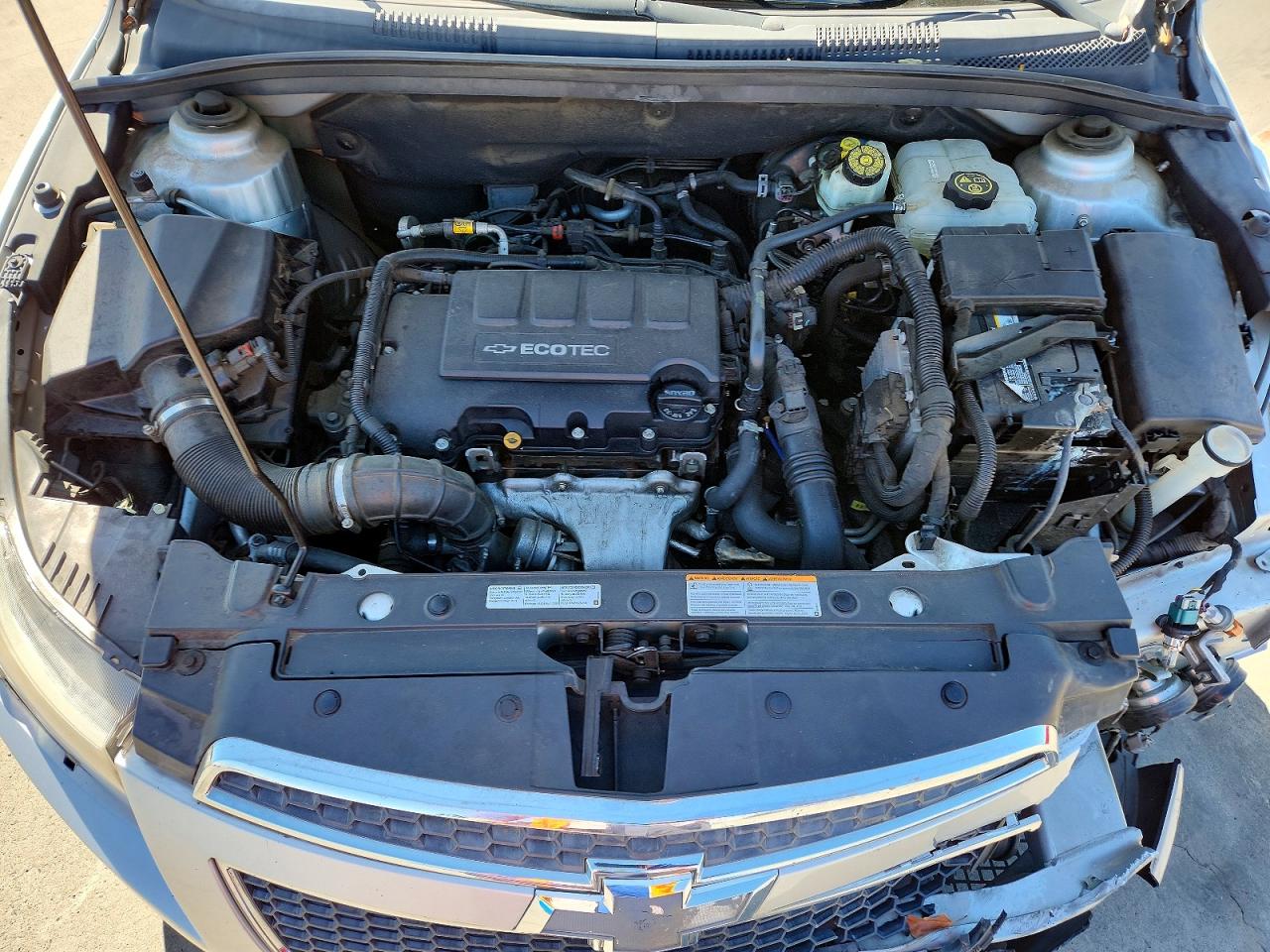 2014 Chevrolet Cruze Lt Silver vin: 1G1PC5SB1E7419354