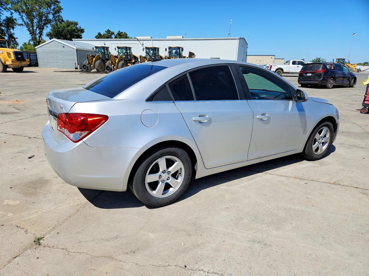 2014 Chevrolet Cruze Lt Silver vin: 1G1PC5SB1E7419354