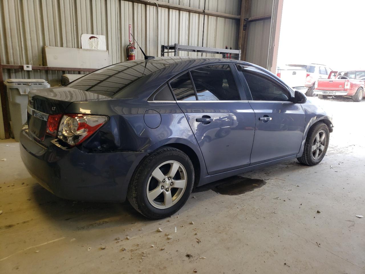 2014 Chevrolet Cruze Lt Blue vin: 1G1PC5SB1E7422027