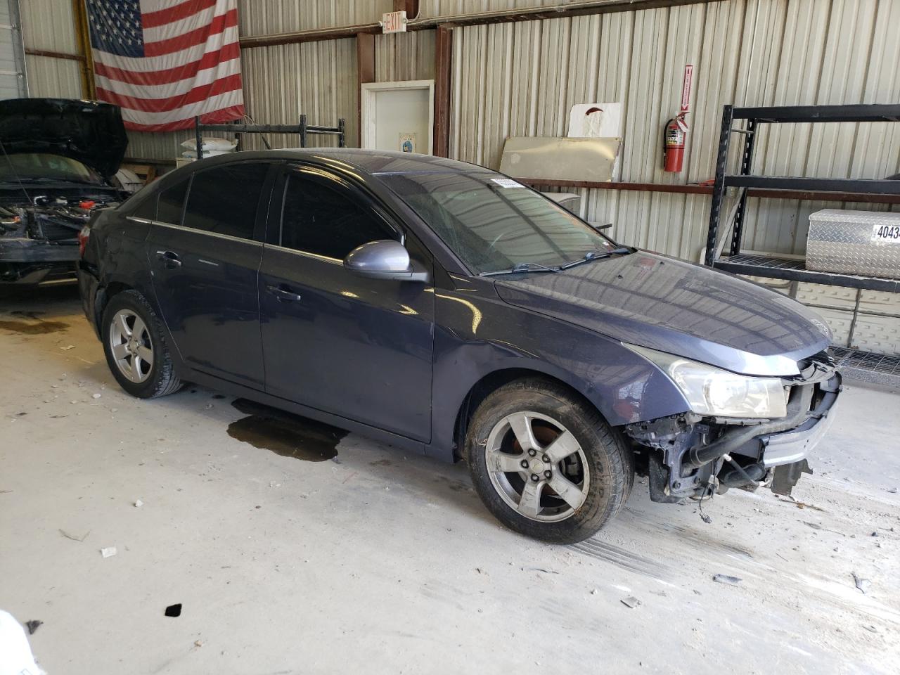 2014 Chevrolet Cruze Lt Blue vin: 1G1PC5SB1E7422027