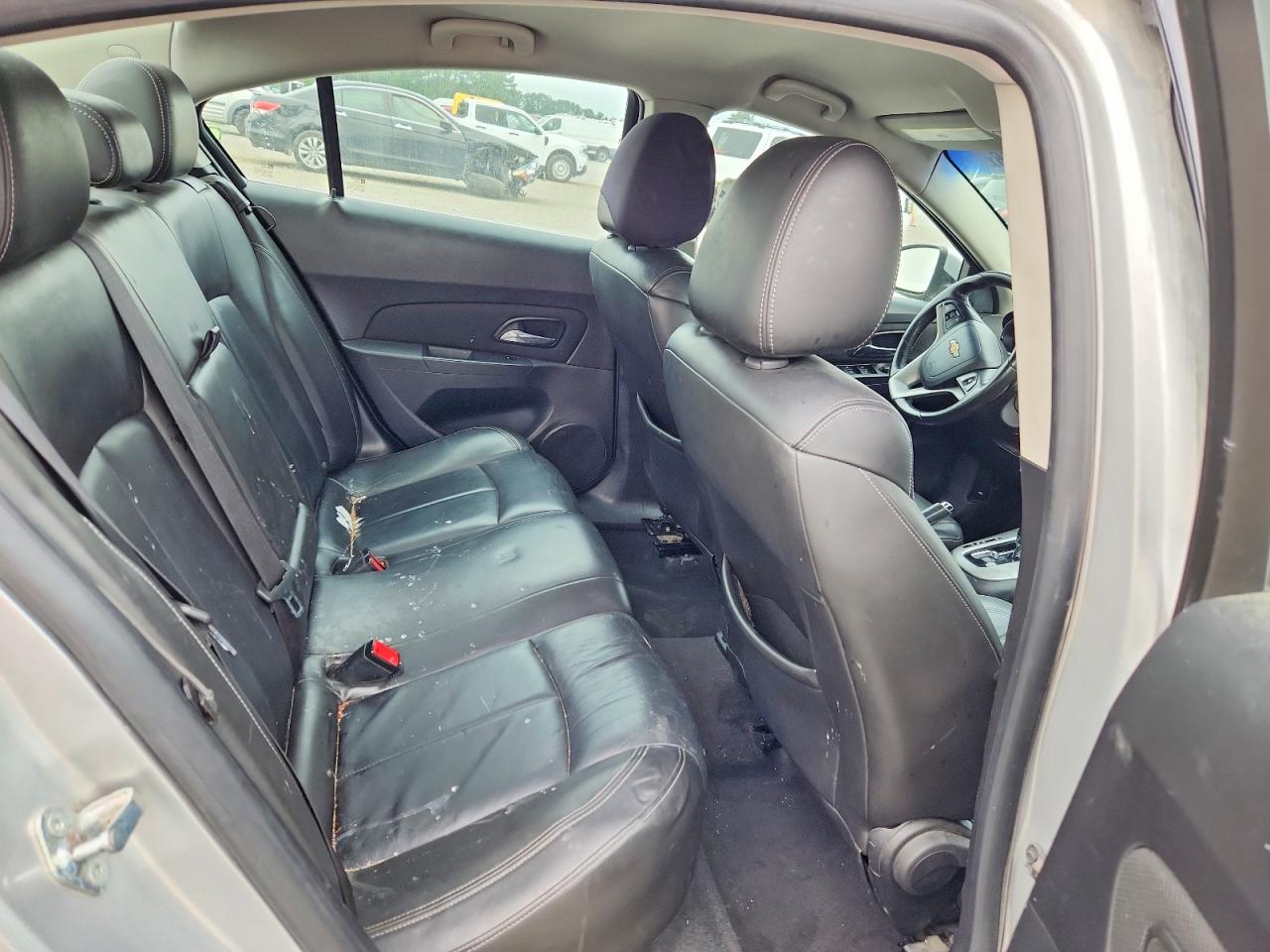 2014 Chevrolet Cruze Lt White vin: 1G1PC5SB1E7455674