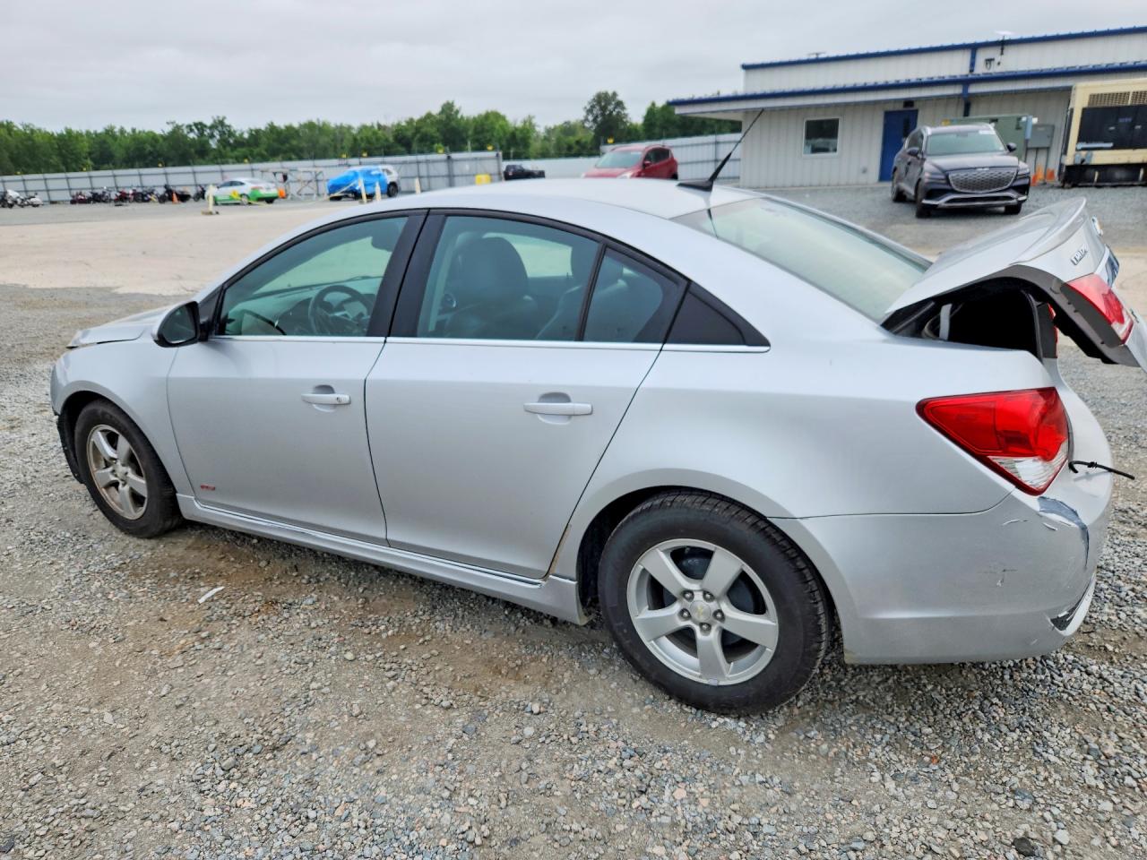 2014 Chevrolet Cruze Lt White vin: 1G1PC5SB1E7455674
