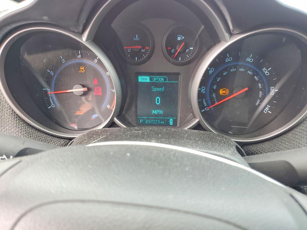 2014 Chevrolet Cruze Lt Red vin: 1G1PC5SB1E7456775
