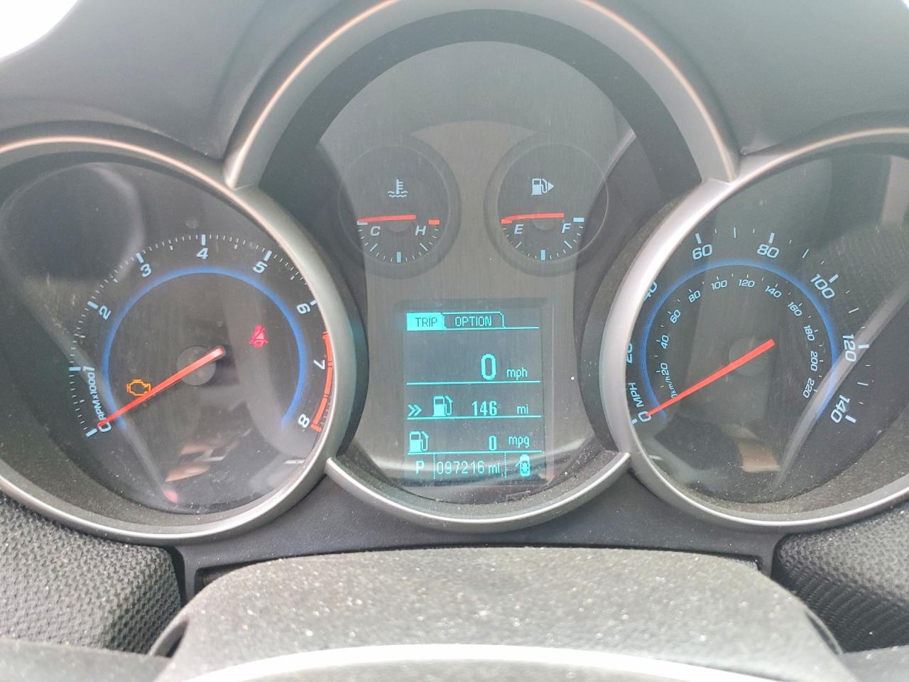 2014 Chevrolet Cruze Lt Red vin: 1G1PC5SB1E7459093