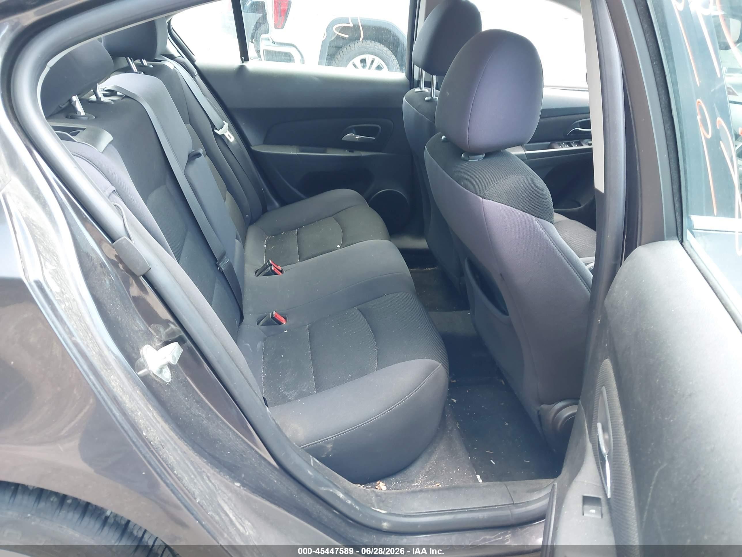 2014 Chevrolet Cruze 1lt Auto Gray vin: 1G1PC5SB1E7459515