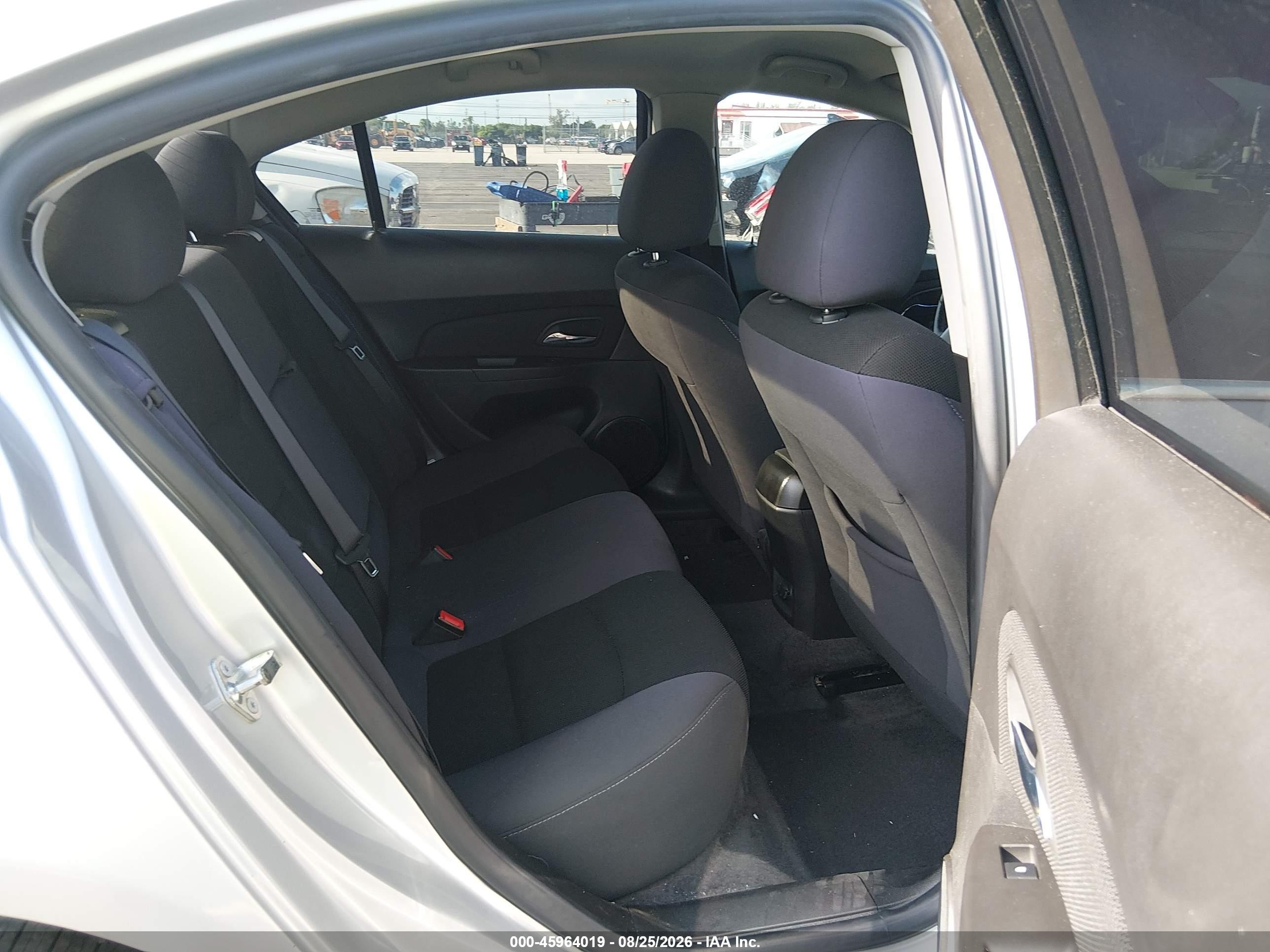 2014 Chevrolet Cruze 1lt Auto Gray vin: 1G1PC5SB1E7466657