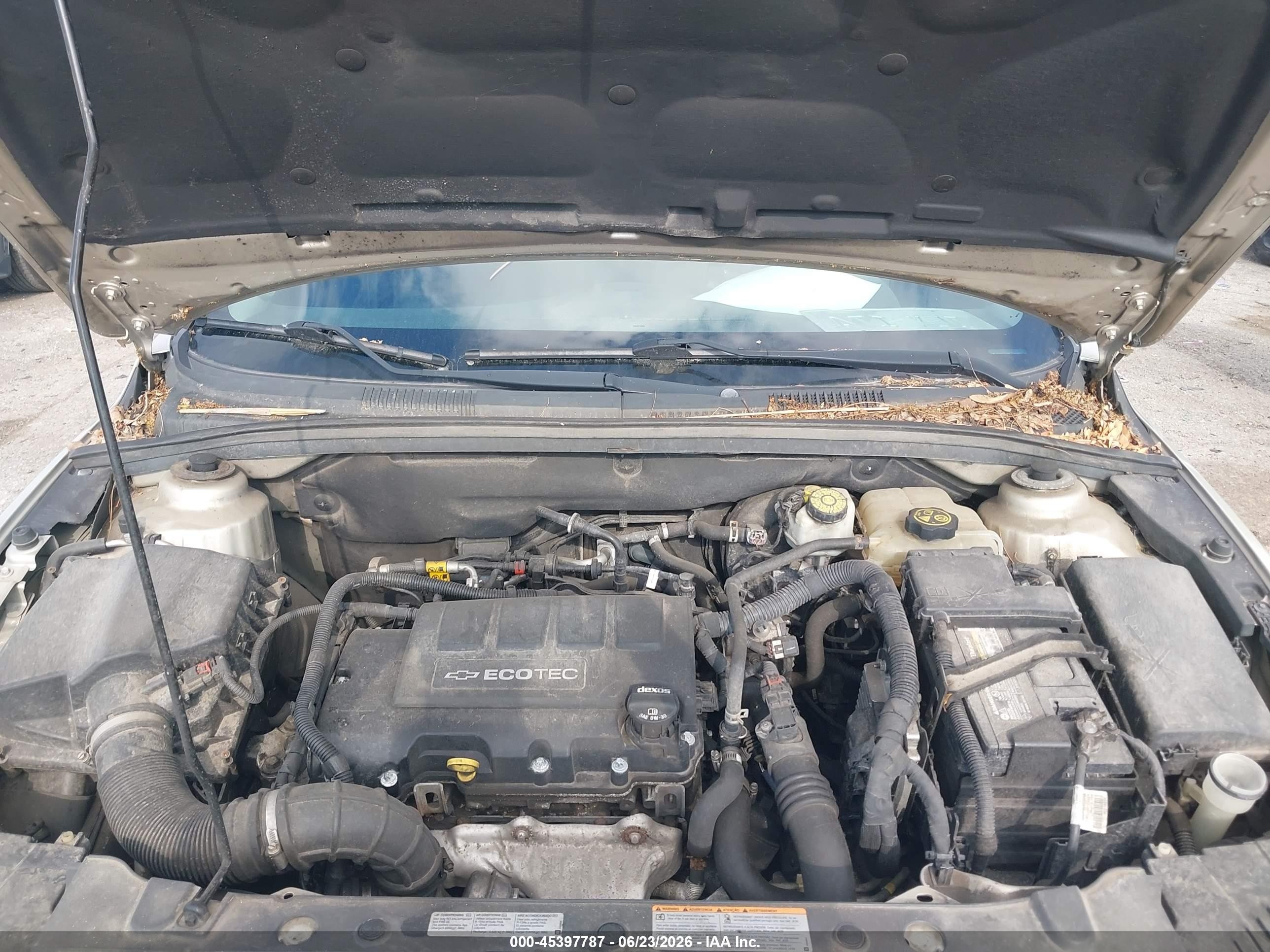 2014 Chevrolet Cruze 1lt Auto Gold vin: 1G1PC5SB1E7486195