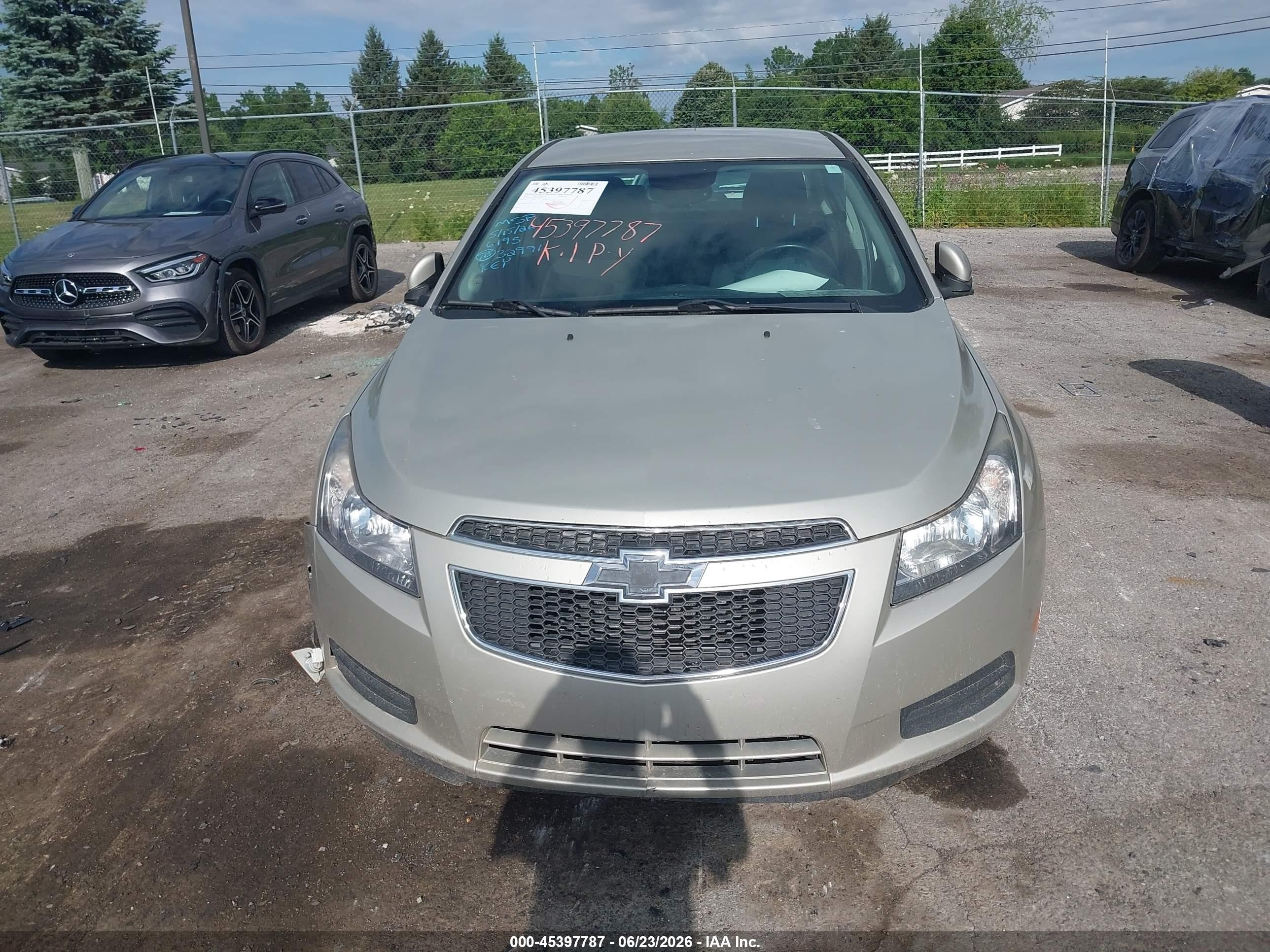 2014 Chevrolet Cruze 1lt Auto Gold vin: 1G1PC5SB1E7486195