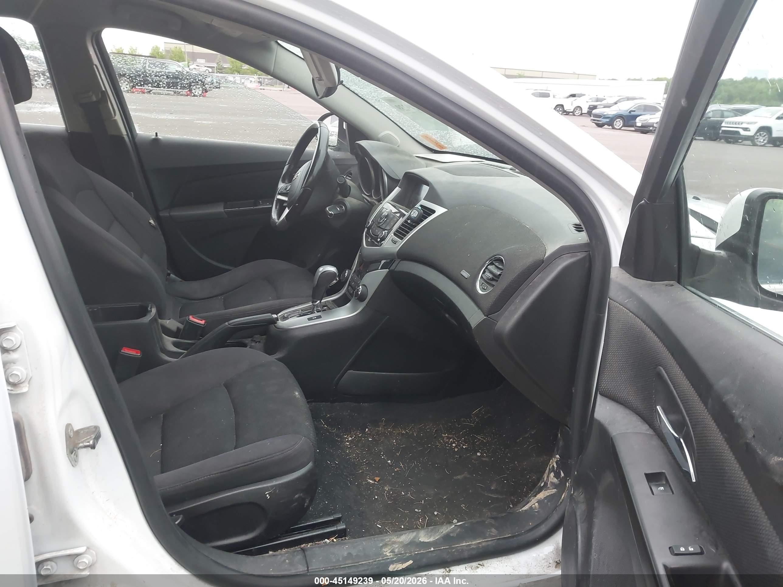 2015 Chevrolet Cruze 1lt Auto White vin: 1G1PC5SB1F7104961