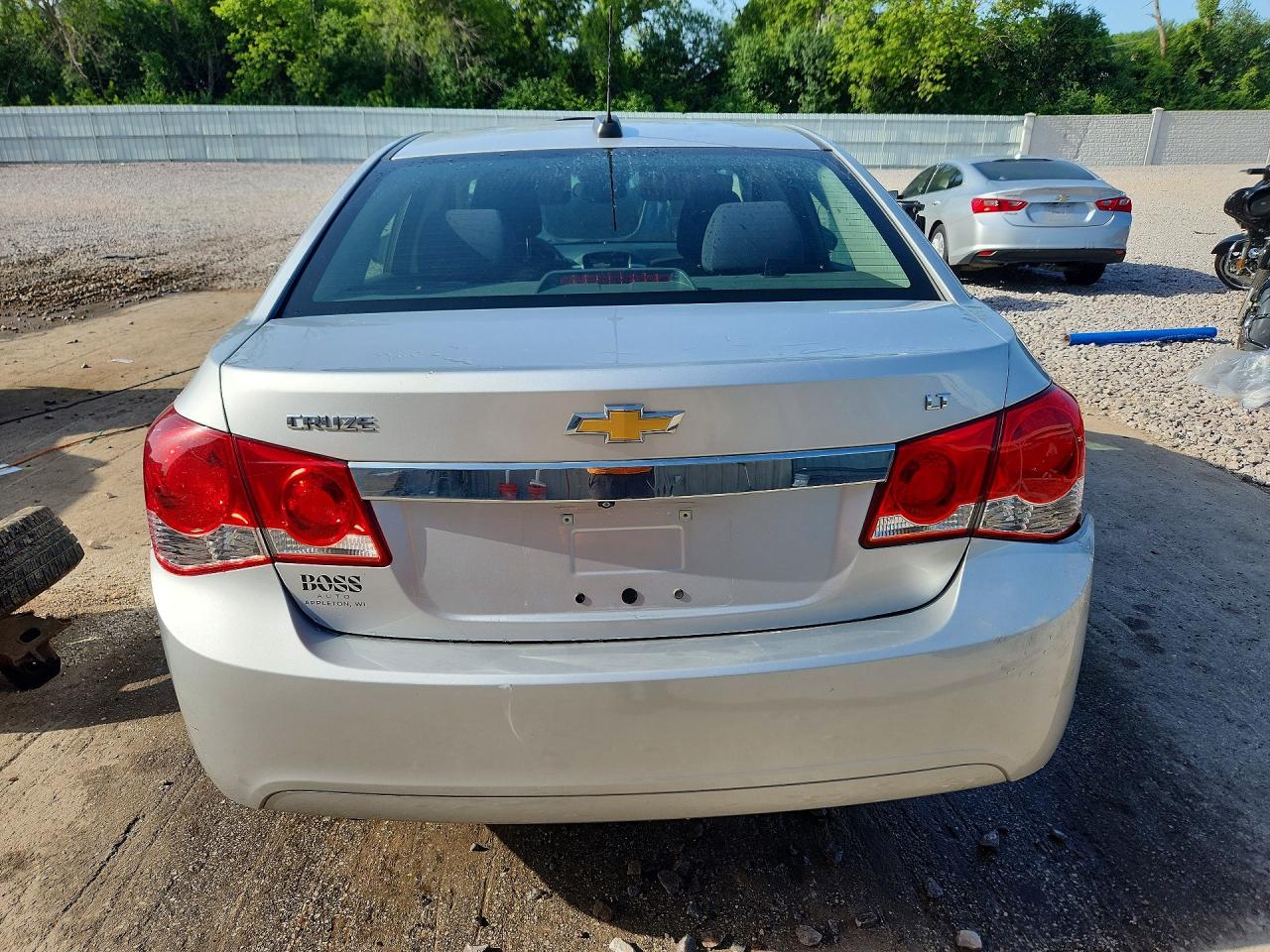 2015 Chevrolet Cruze Lt Silver vin: 1G1PC5SB1F7109318