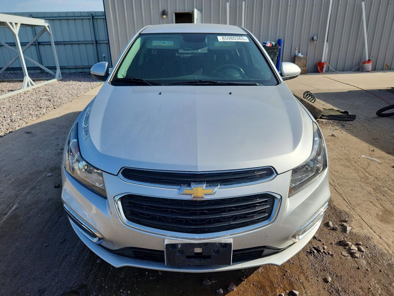 2015 Chevrolet Cruze Lt Silver vin: 1G1PC5SB1F7109318
