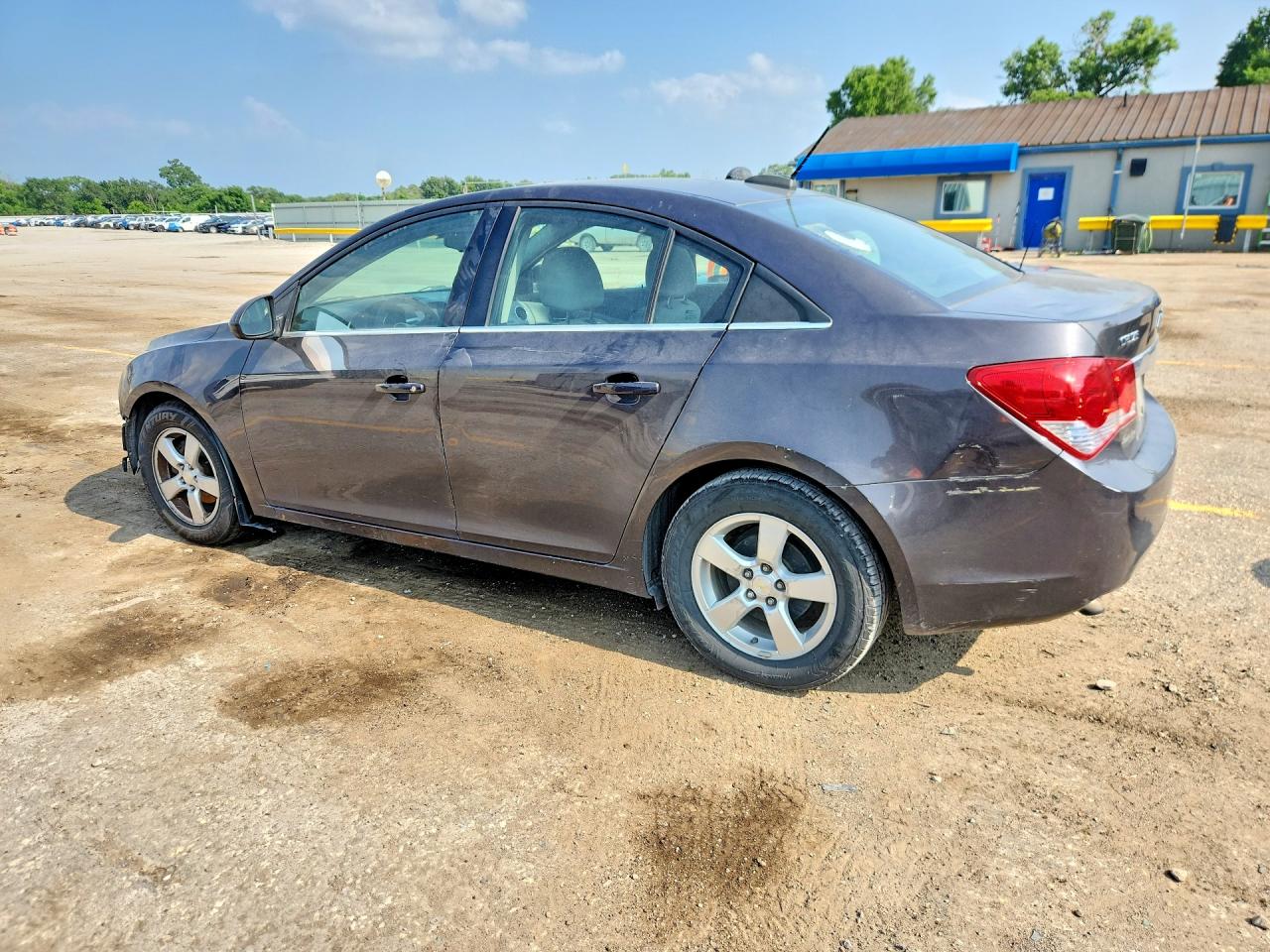 2015 Chevrolet Cruze Lt Gray vin: 1G1PC5SB1F7138981