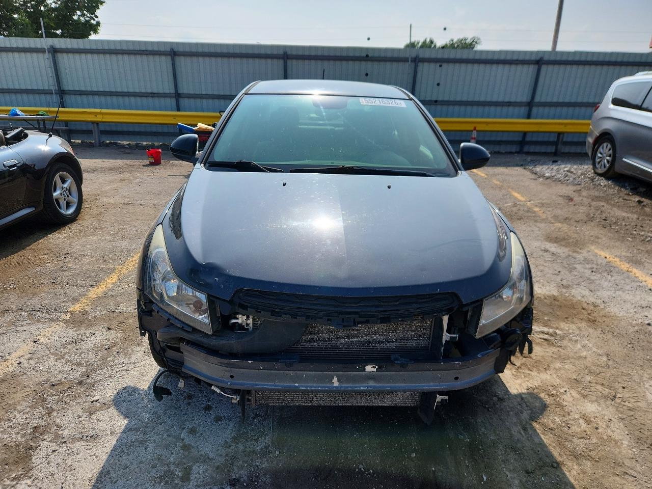 2015 Chevrolet Cruze Lt Gray vin: 1G1PC5SB1F7138981
