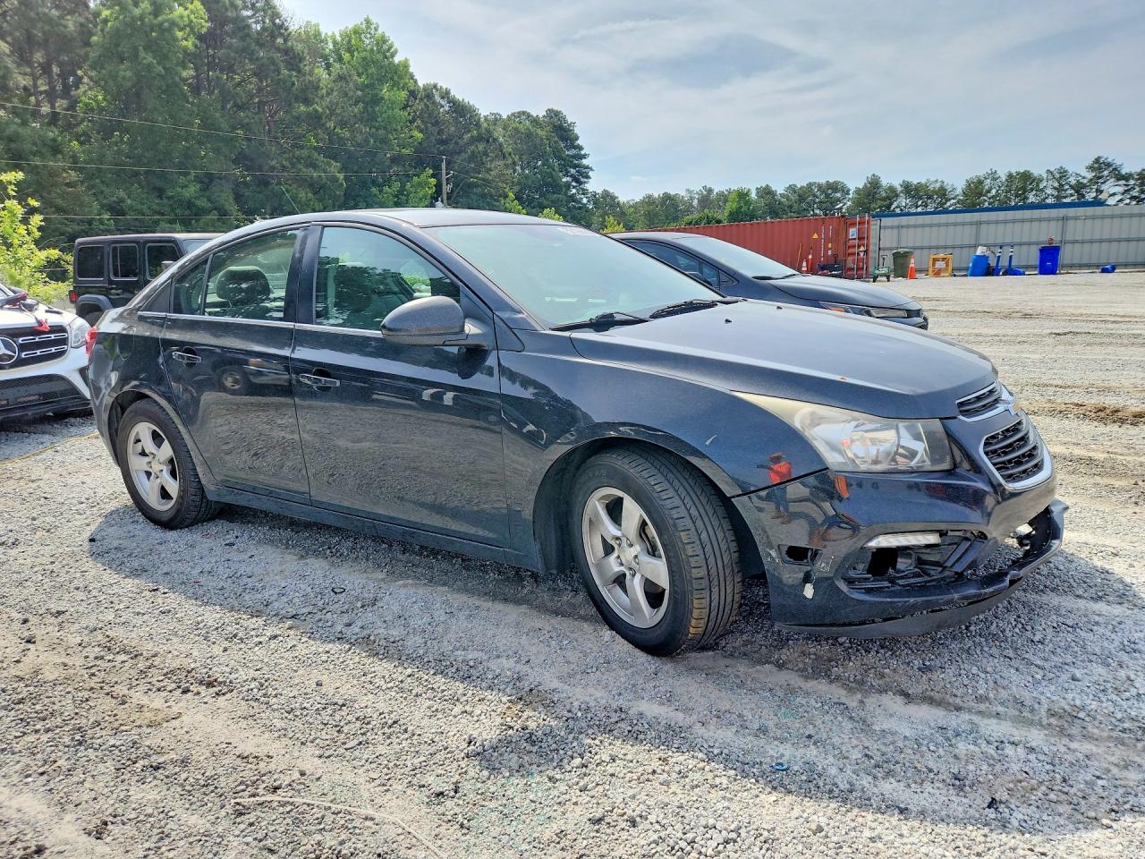 2015 Chevrolet Cruze Lt Black vin: 1G1PC5SB1F7143694