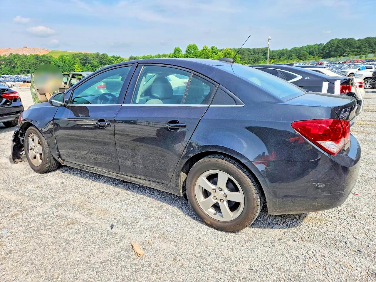 2015 Chevrolet Cruze Lt Black vin: 1G1PC5SB1F7143694