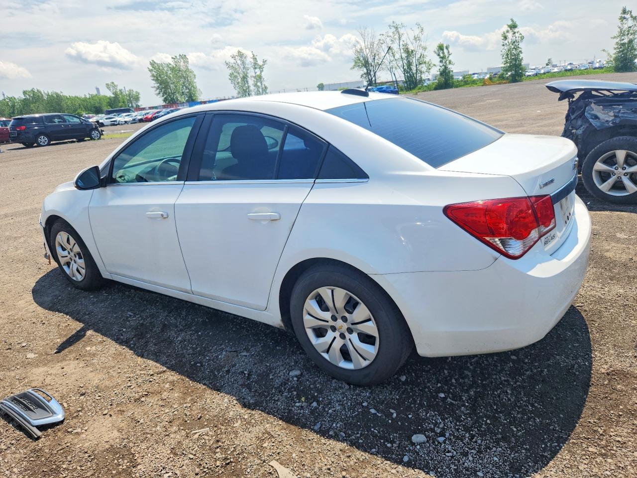 2015 Chevrolet Cruze Lt White vin: 1G1PC5SB1F7149933