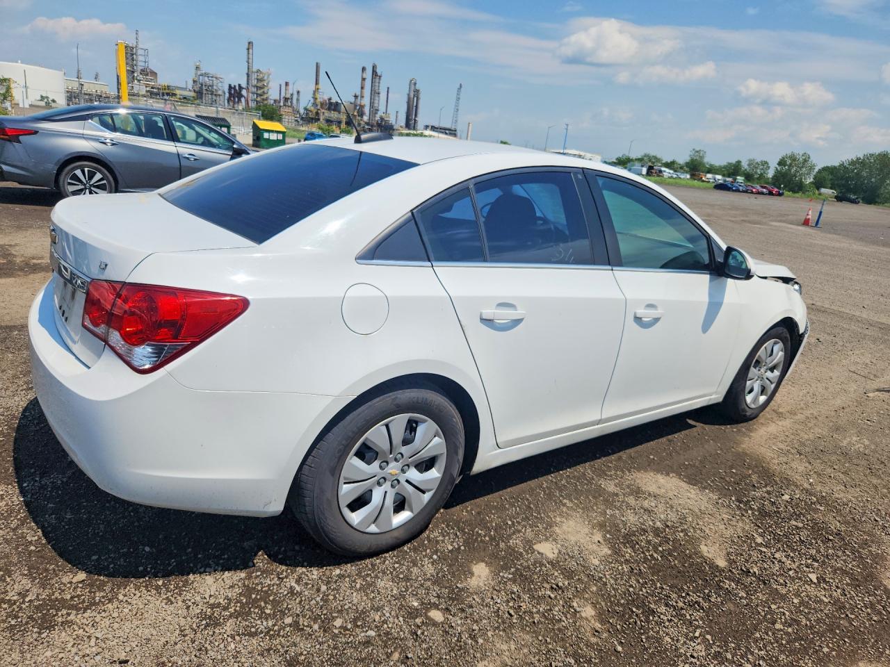 2015 Chevrolet Cruze Lt White vin: 1G1PC5SB1F7149933