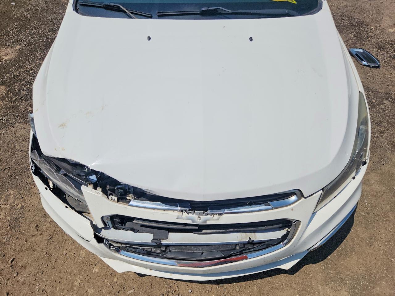2015 Chevrolet Cruze Lt White vin: 1G1PC5SB1F7149933