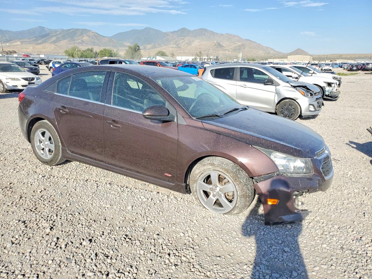 2015 Chevrolet Cruze Lt Коричневый vin: 1G1PC5SB1F7171530