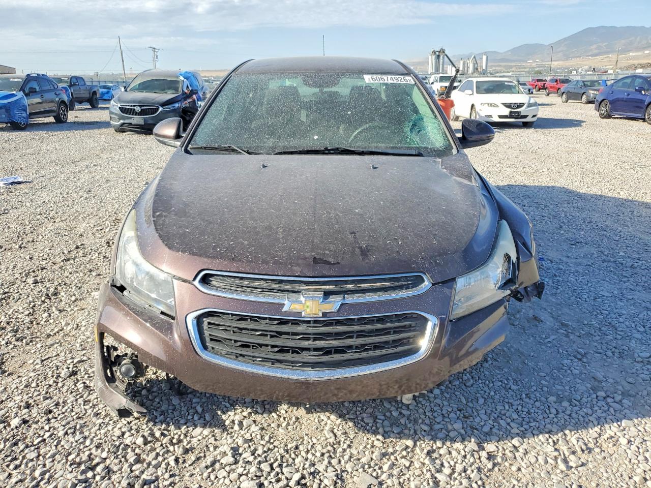 2015 Chevrolet Cruze Lt Коричневый vin: 1G1PC5SB1F7171530