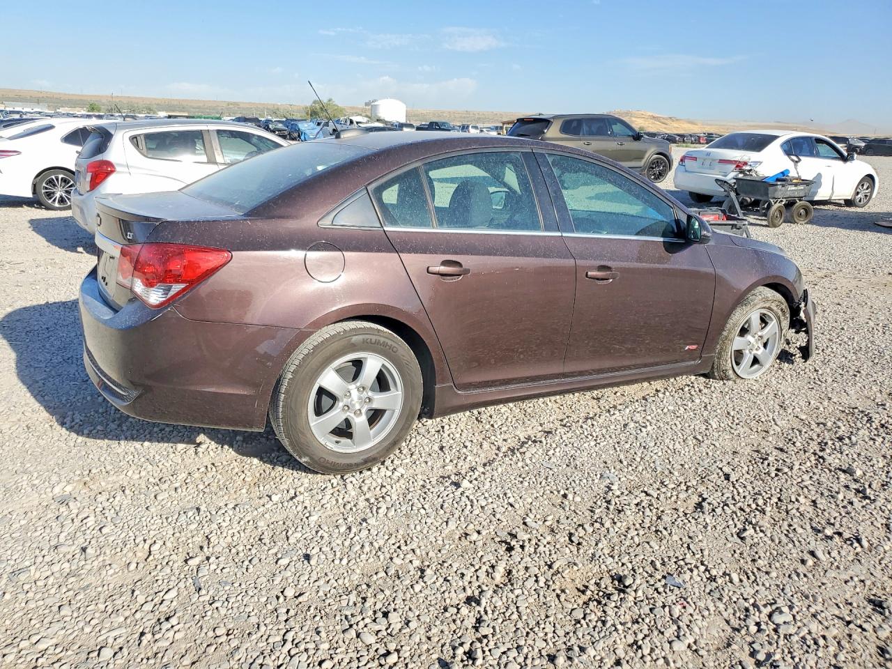 2015 Chevrolet Cruze Lt Коричневый vin: 1G1PC5SB1F7171530