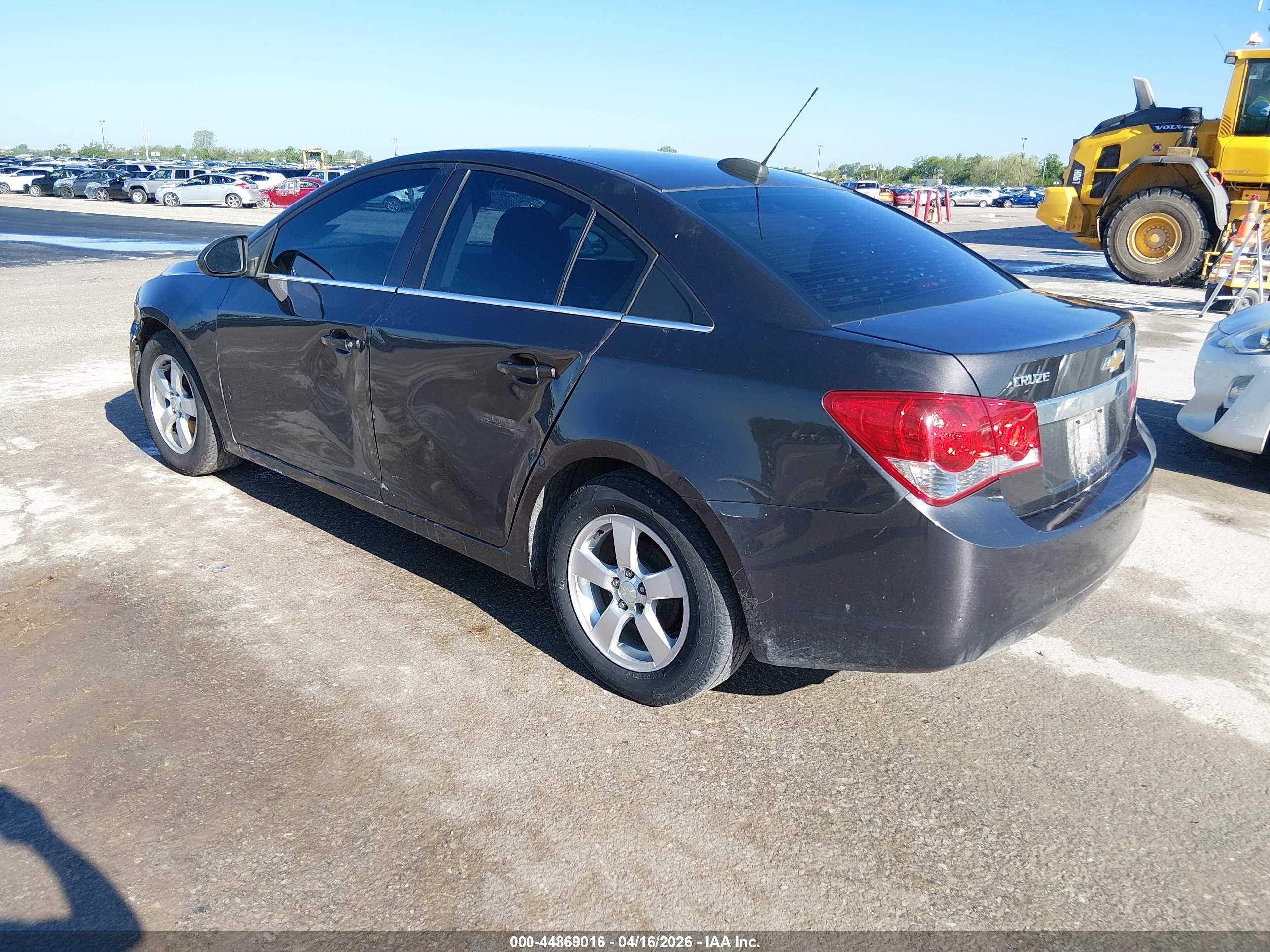 2015 Chevrolet Cruze 1lt Auto Gray vin: 1G1PC5SB1F7245111