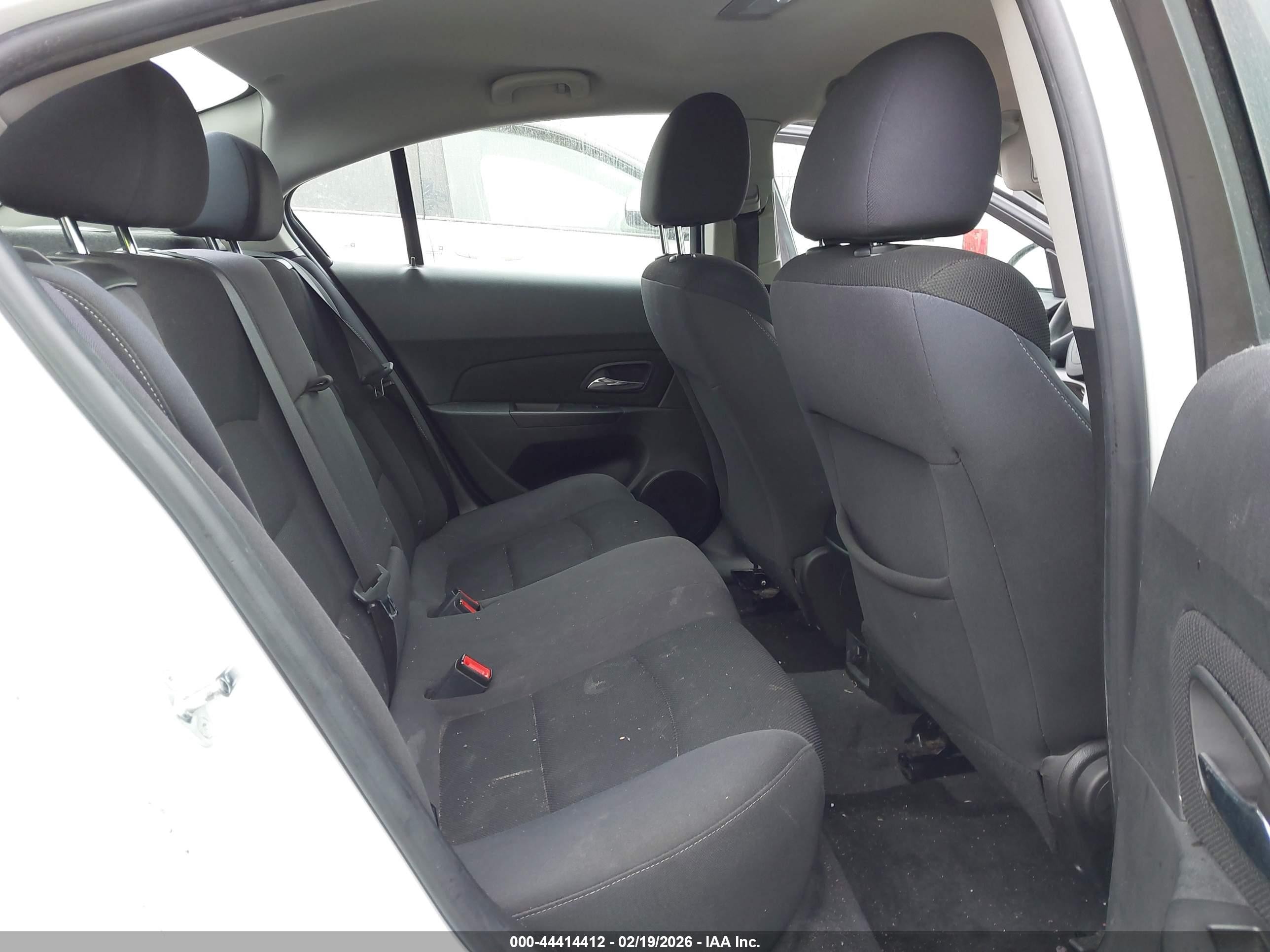 2015 Chevrolet Cruze 1lt Auto White vin: 1G1PC5SB1F7249398