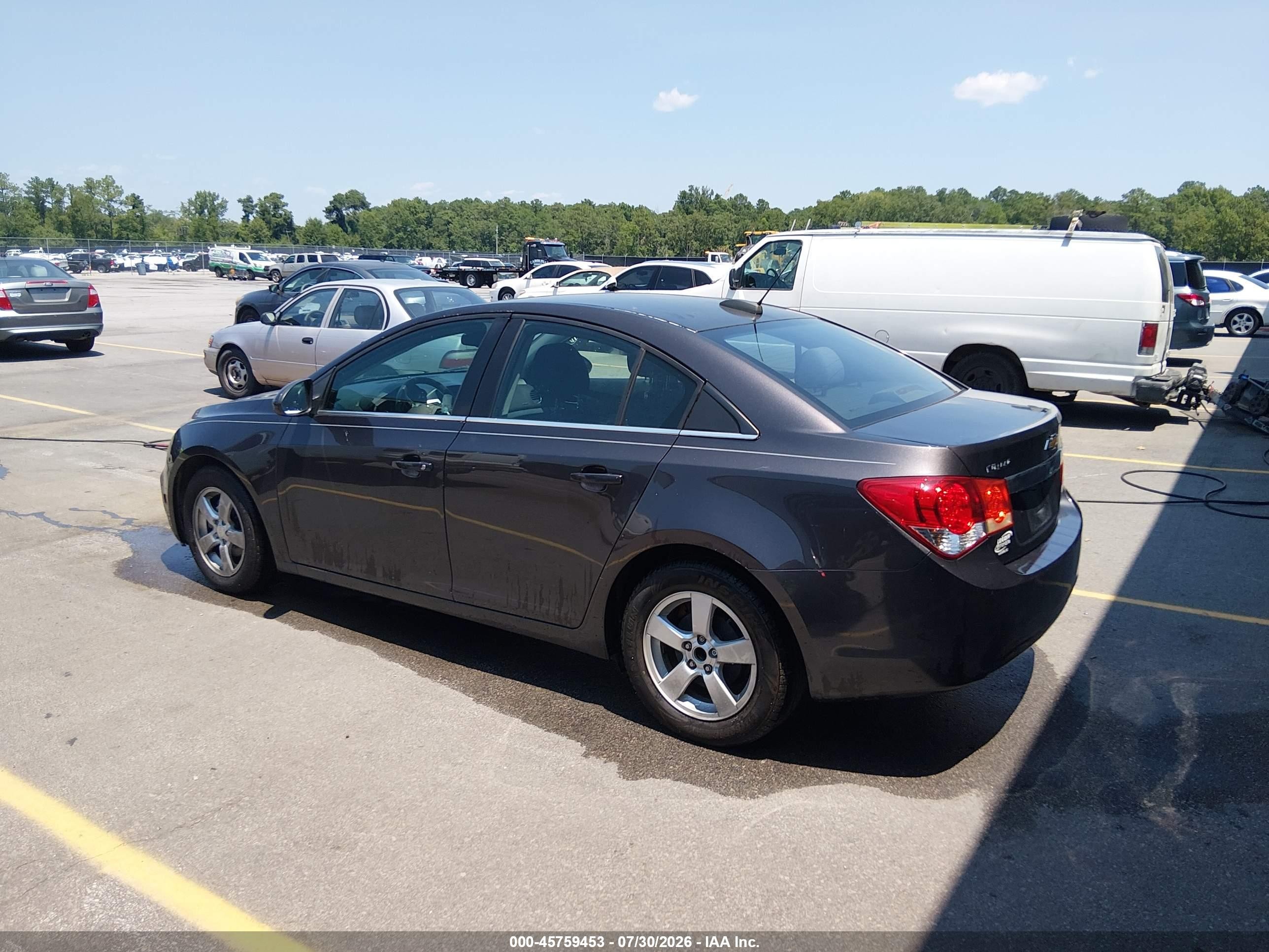 2015 Chevrolet Cruze 1lt Auto Black vin: 1G1PC5SB1F7277122