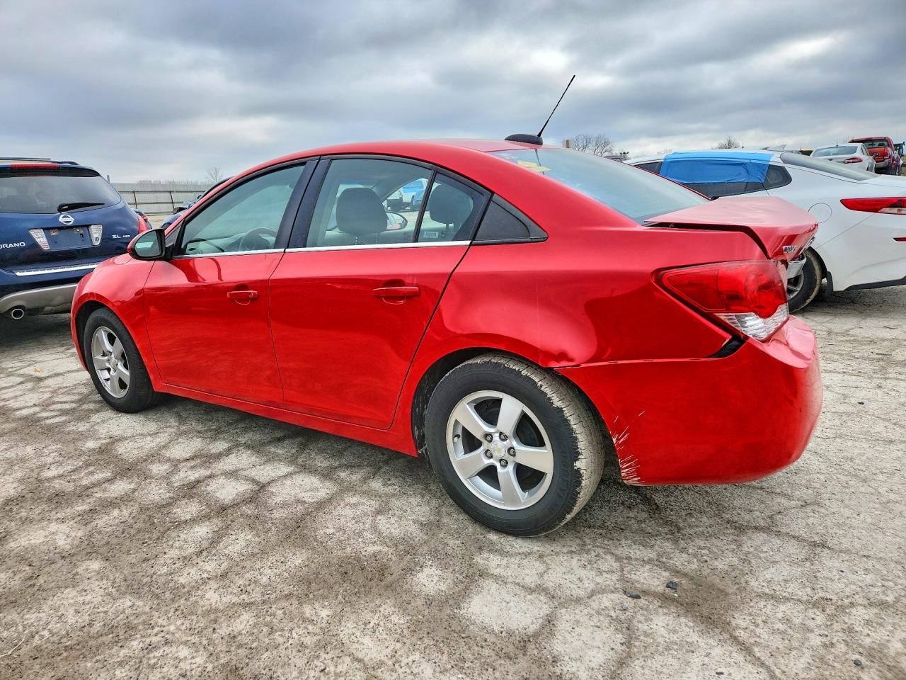 2015 Chevrolet Cruze Lt Красный vin: 1G1PC5SB1F7285866