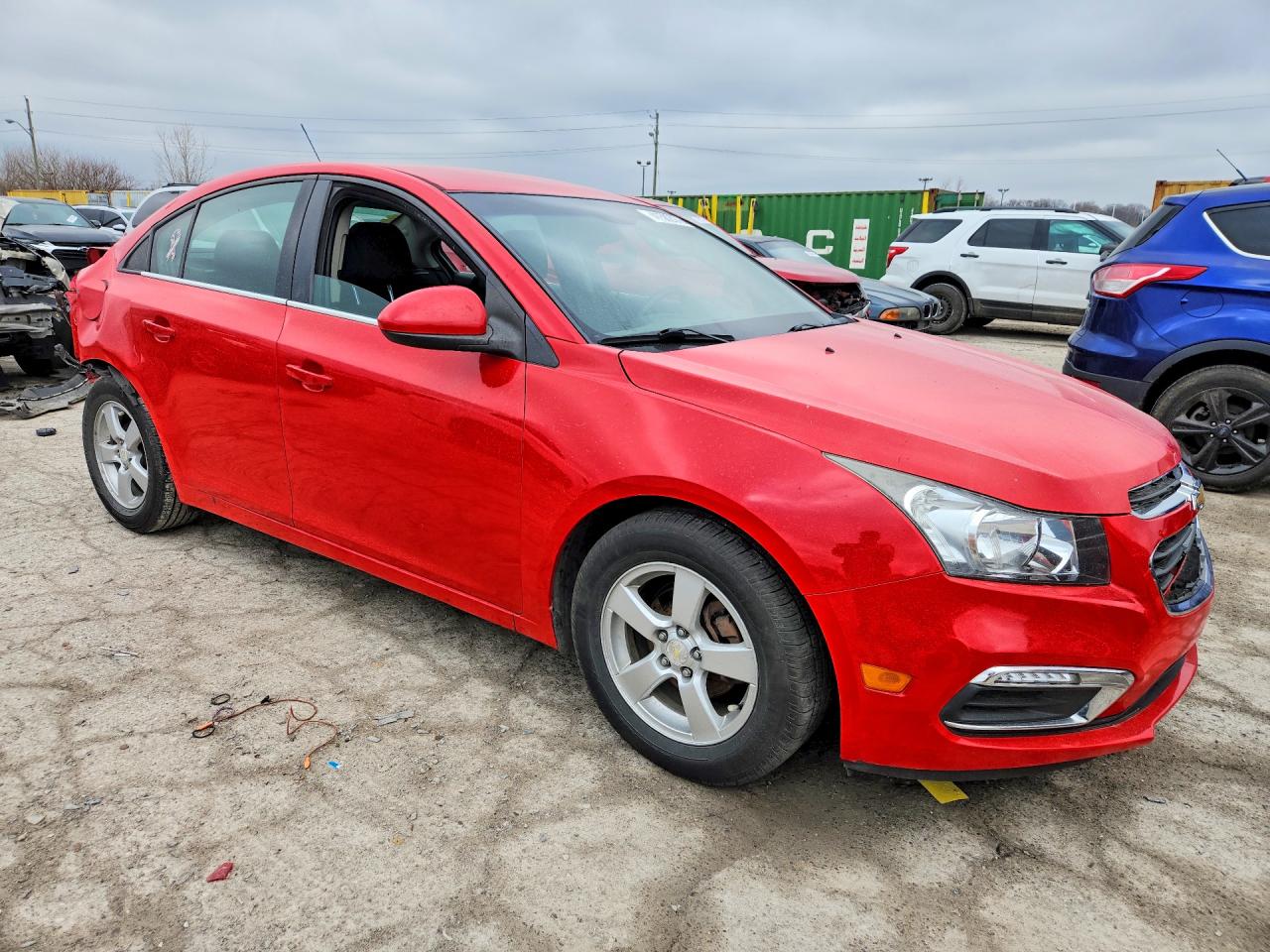2015 Chevrolet Cruze Lt Красный vin: 1G1PC5SB1F7285866