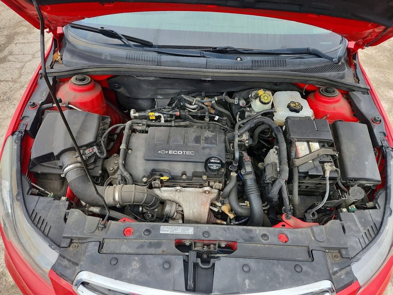 2015 Chevrolet Cruze Lt Красный vin: 1G1PC5SB1F7285866