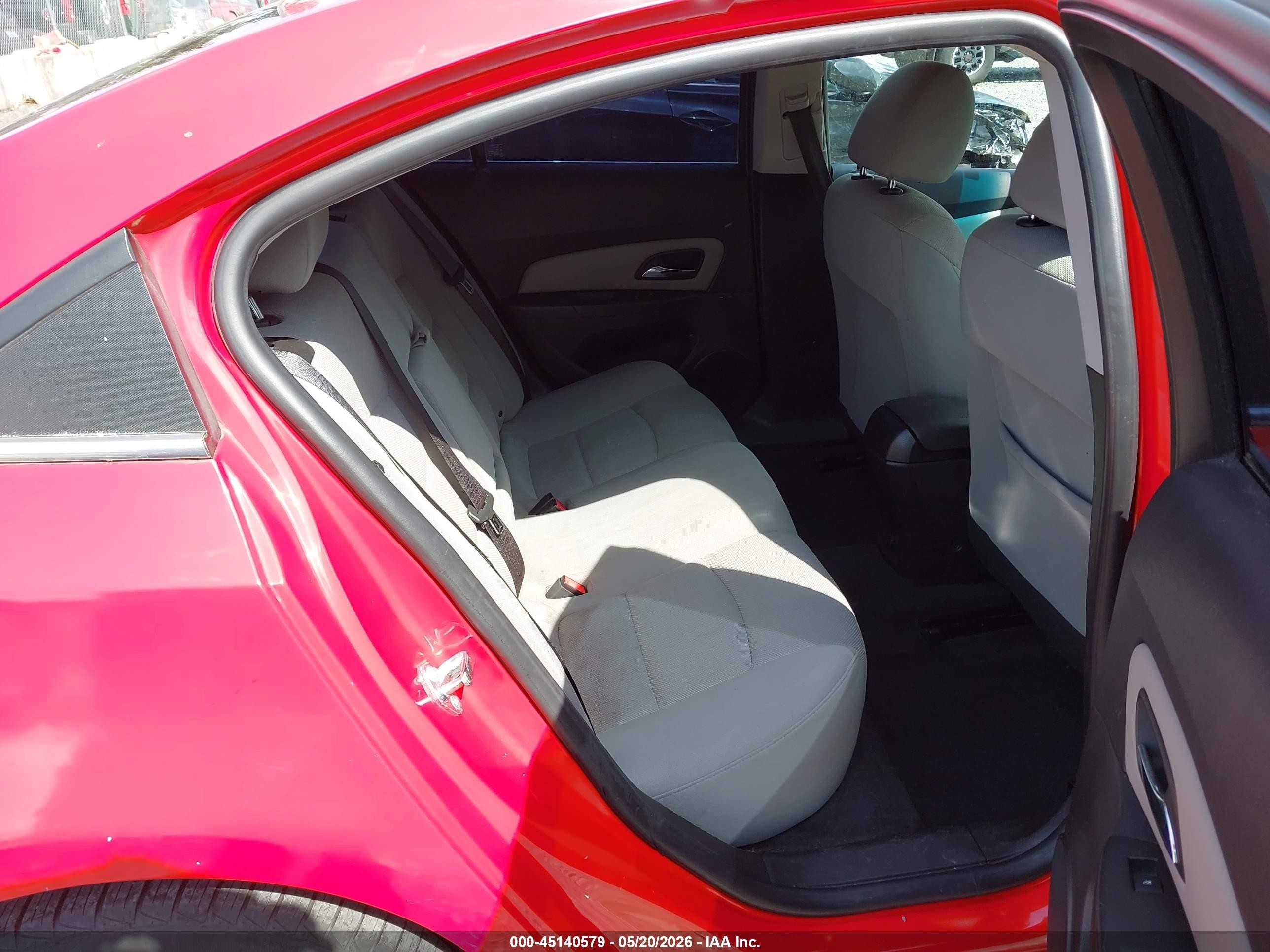 2015 Chevrolet Cruze 1lt Auto Красный vin: 1G1PC5SB1F7290999