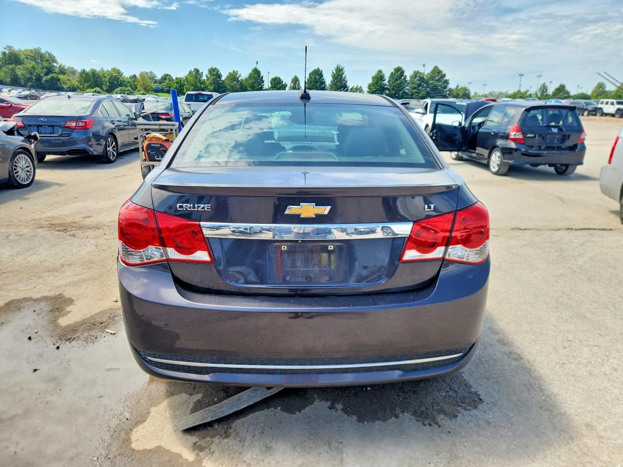 2015 Chevrolet Cruze Lt Gray vin: 1G1PC5SB1F7293997