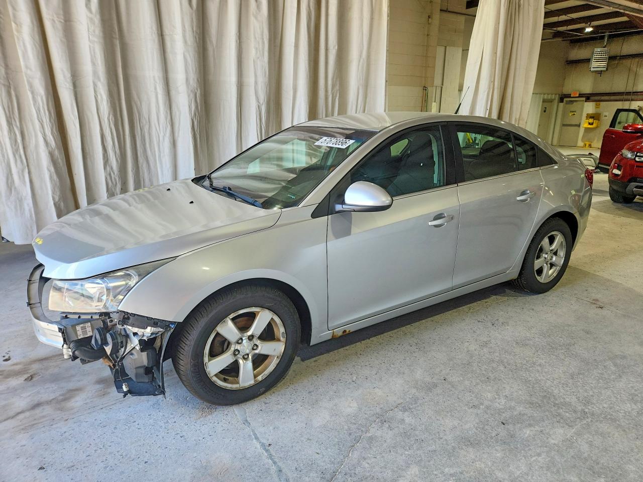 2013 Chevrolet Cruze Lt Silver vin: 1G1PC5SB2D7102973