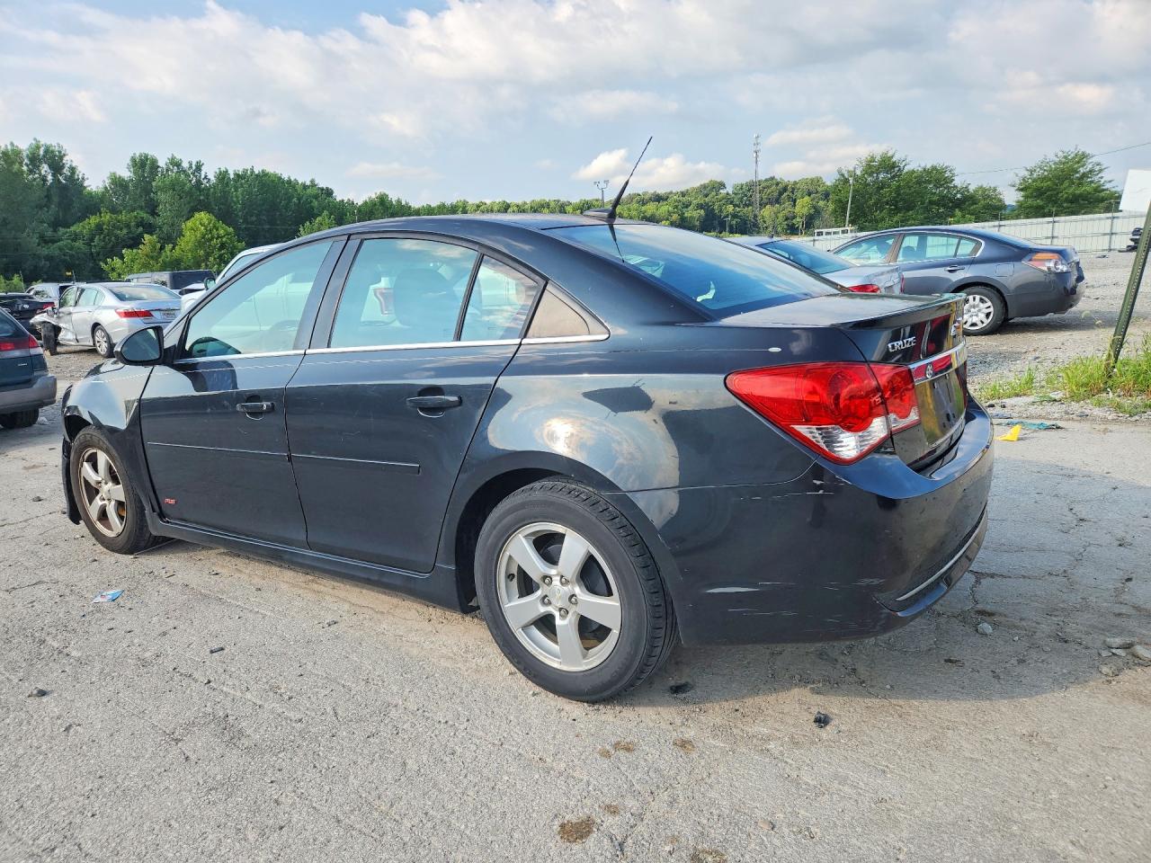 2013 Chevrolet Cruze Lt Gray vin: 1G1PC5SB2D7103282