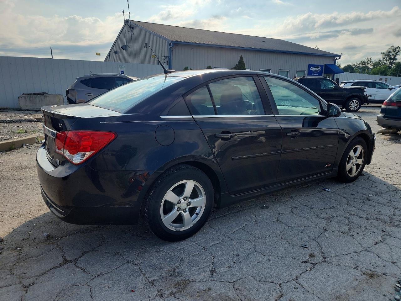 2013 Chevrolet Cruze Lt Gray vin: 1G1PC5SB2D7103282