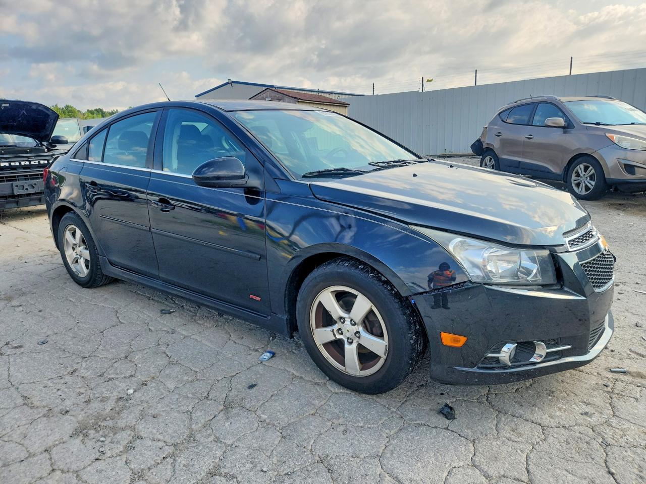 2013 Chevrolet Cruze Lt Gray vin: 1G1PC5SB2D7103282