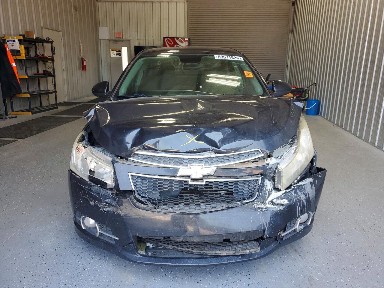 2013 Chevrolet Cruze Lt Black vin: 1G1PC5SB2D7141045