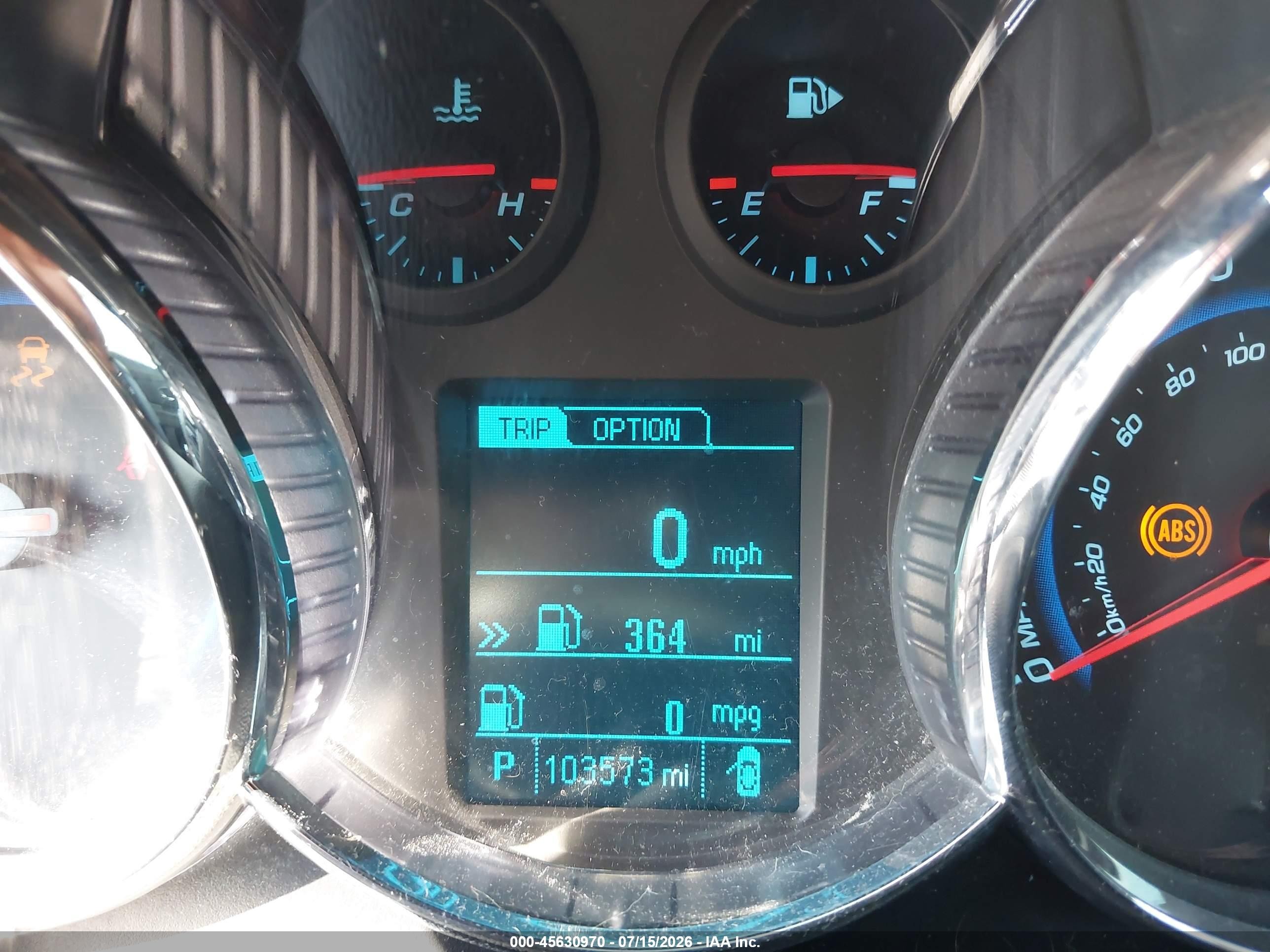 2013 Chevrolet Cruze 1lt Auto Gray vin: 1G1PC5SB2D7146780