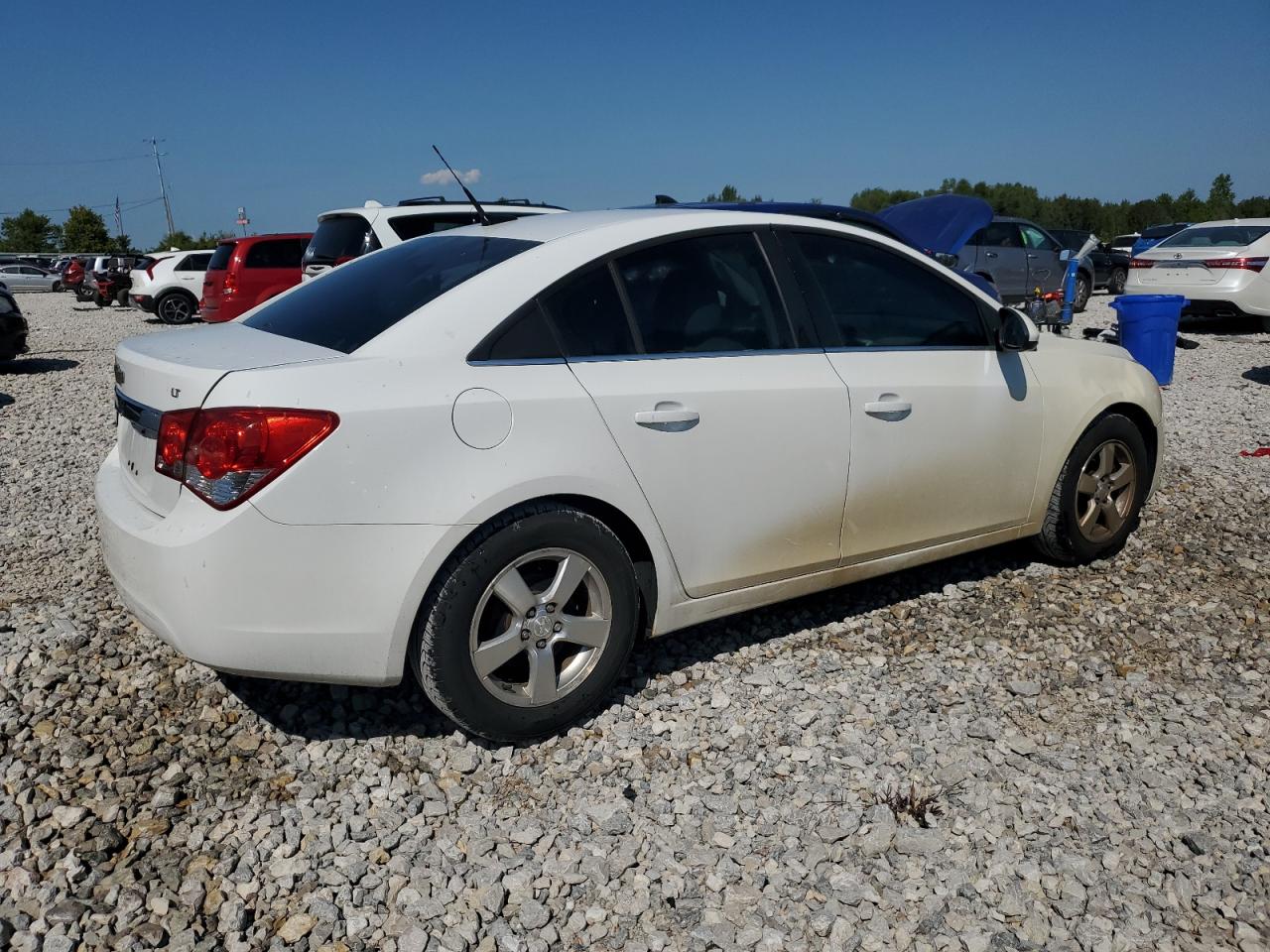2013 Chevrolet Cruze Lt Белый vin: 1G1PC5SB2D7191220