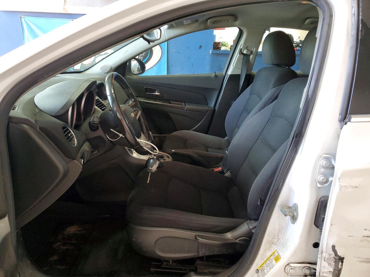 2013 Chevrolet Cruze Lt White vin: 1G1PC5SB2D7201146