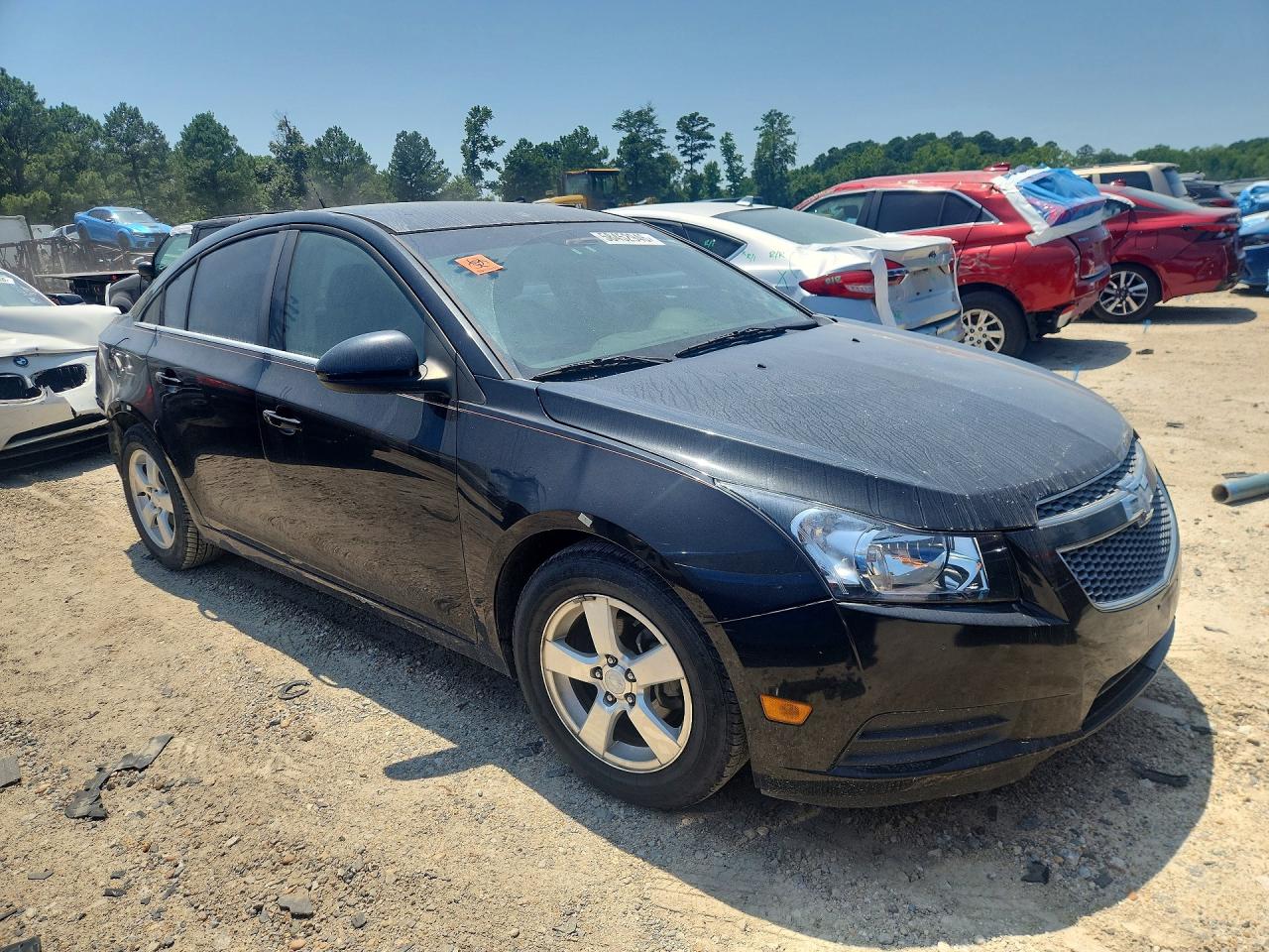 2013 Chevrolet Cruze Lt Black vin: 1G1PC5SB2D7201759