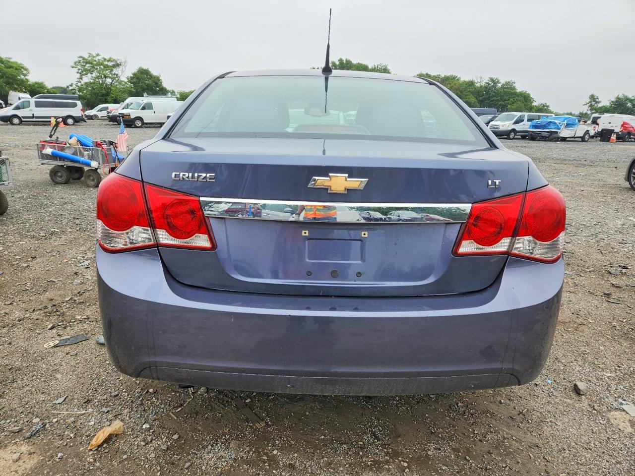 2013 Chevrolet Cruze Lt Синий vin: 1G1PC5SB2D7203530