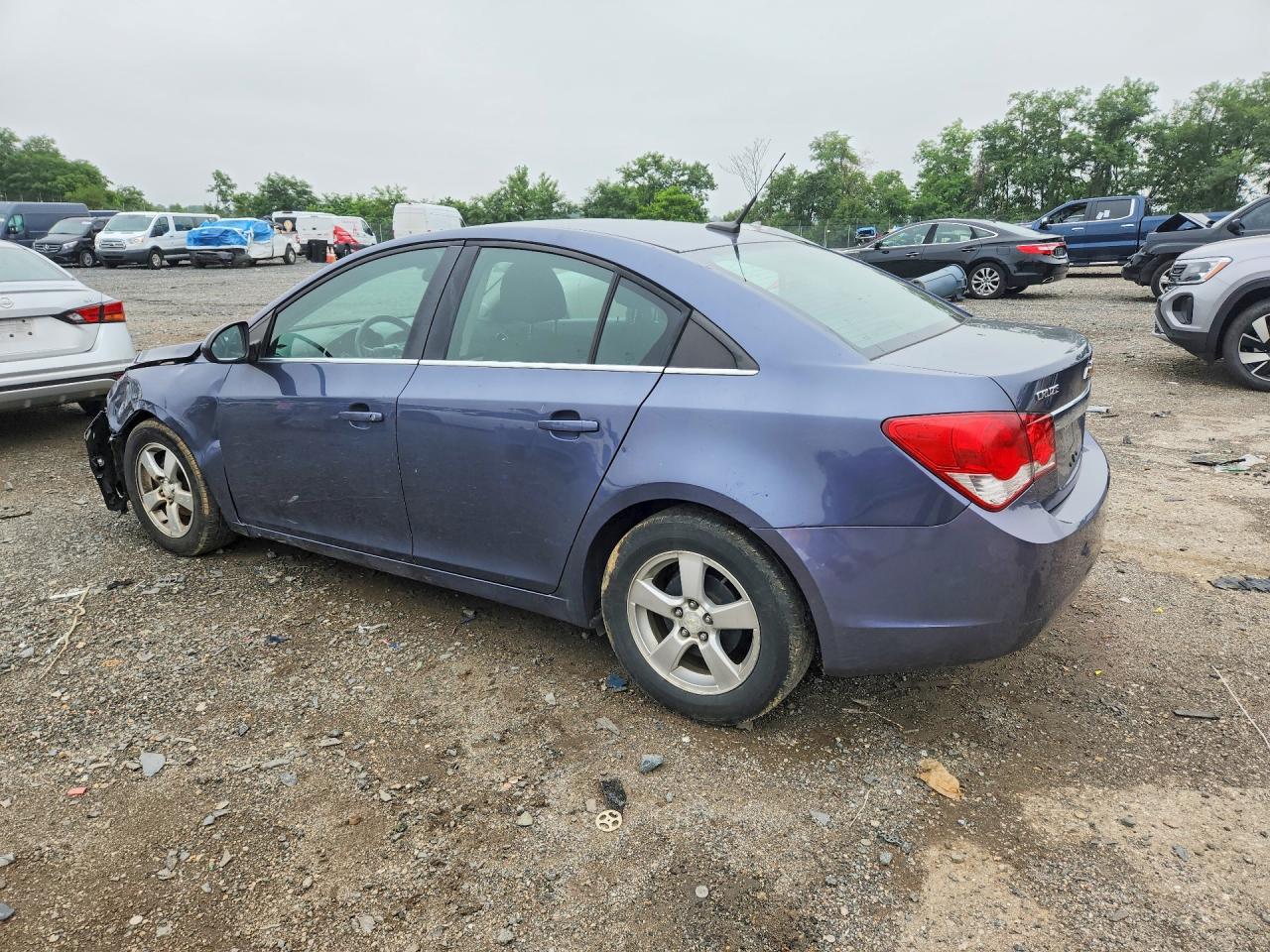 2013 Chevrolet Cruze Lt Синий vin: 1G1PC5SB2D7203530