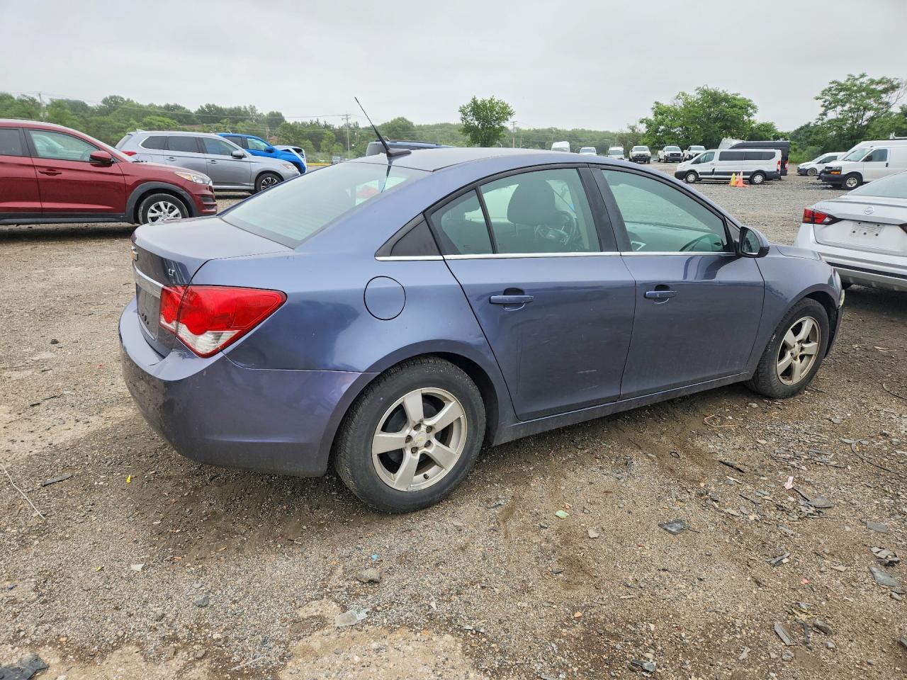 2013 Chevrolet Cruze Lt Синий vin: 1G1PC5SB2D7203530