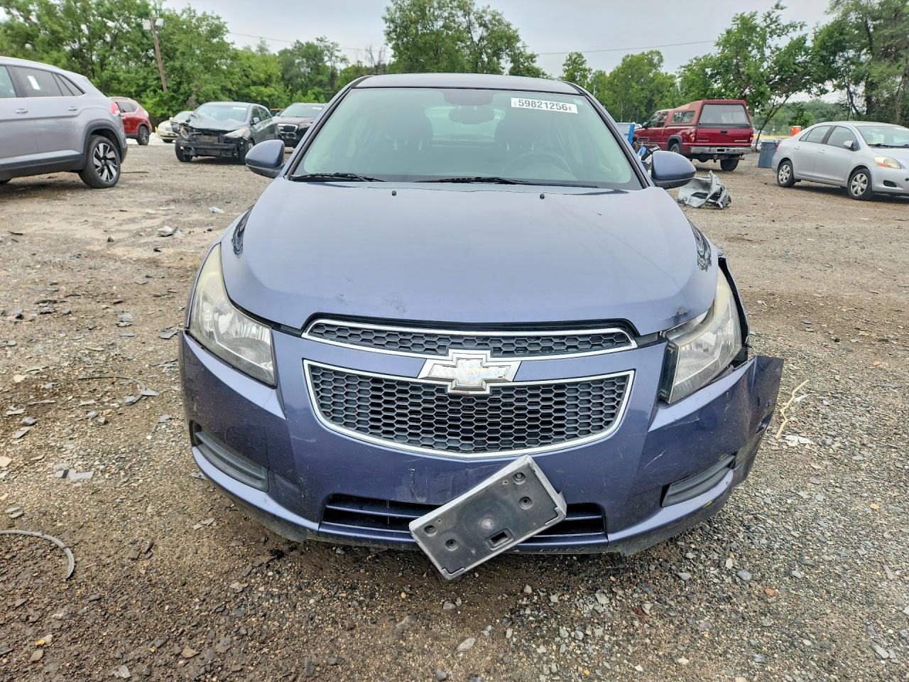 2013 Chevrolet Cruze Lt Синий vin: 1G1PC5SB2D7203530